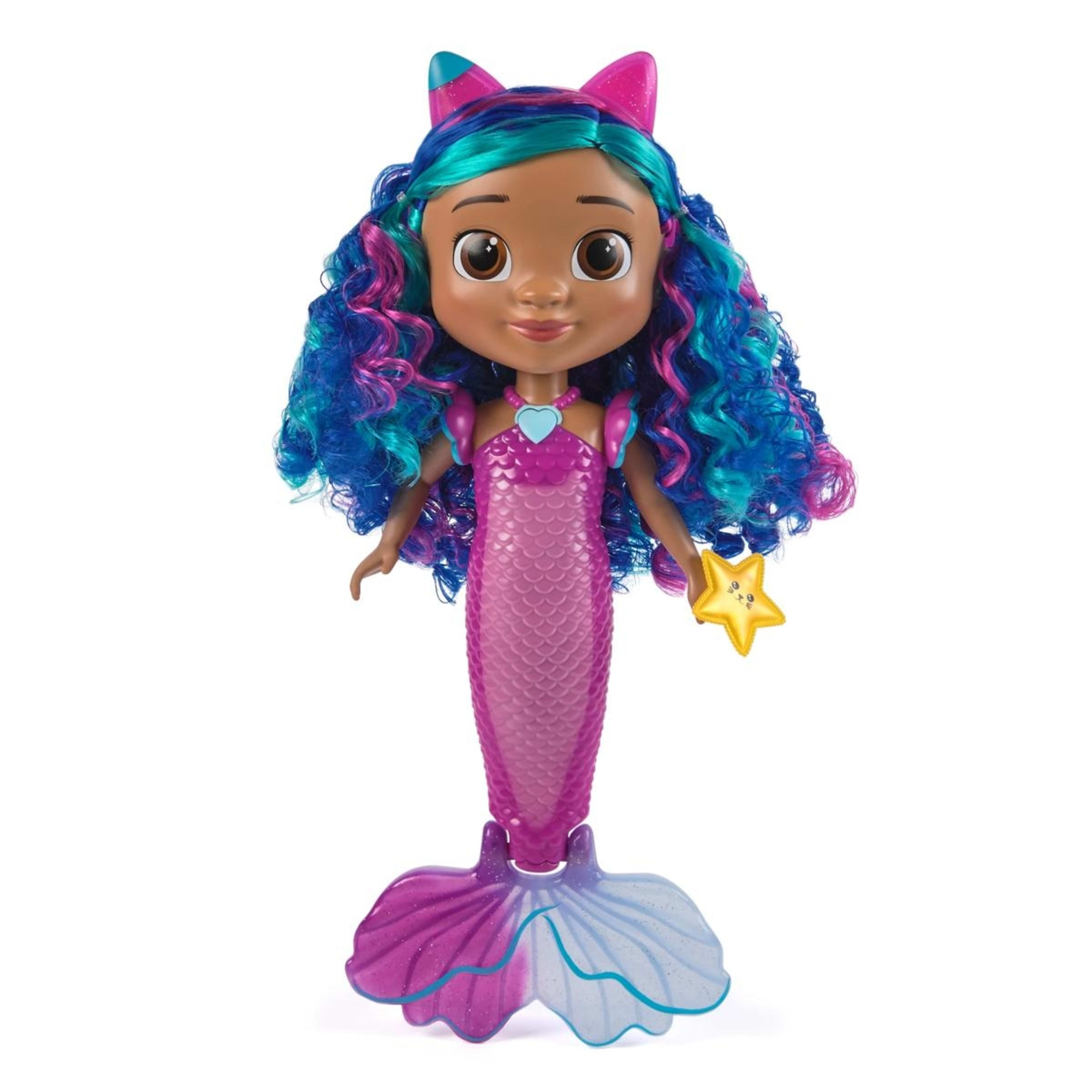 3 Gabby's Dollhouse: The Movie: Sing and Shine Mermaid Gabby, 3 of 6
