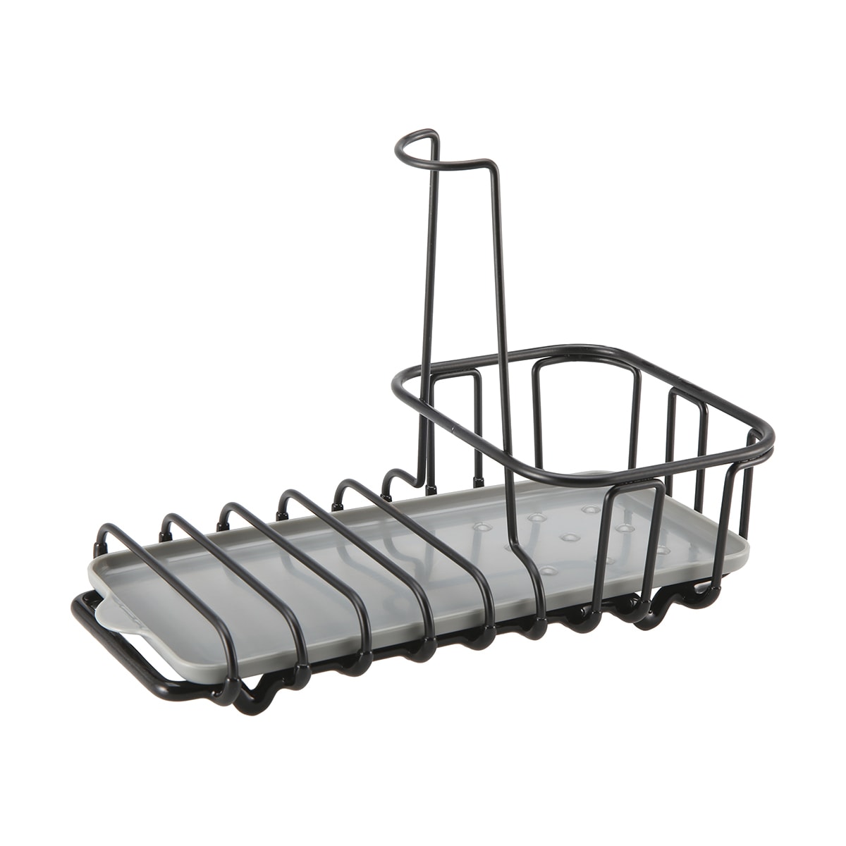 Sink Tidy Black Kmart