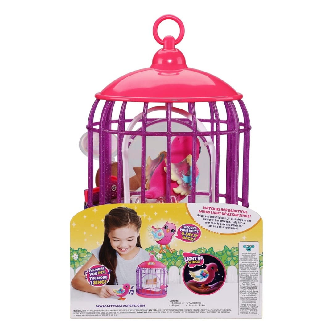Little Live Pets Lil' Bird & Bird Cage Tiara Twinkles Kmart