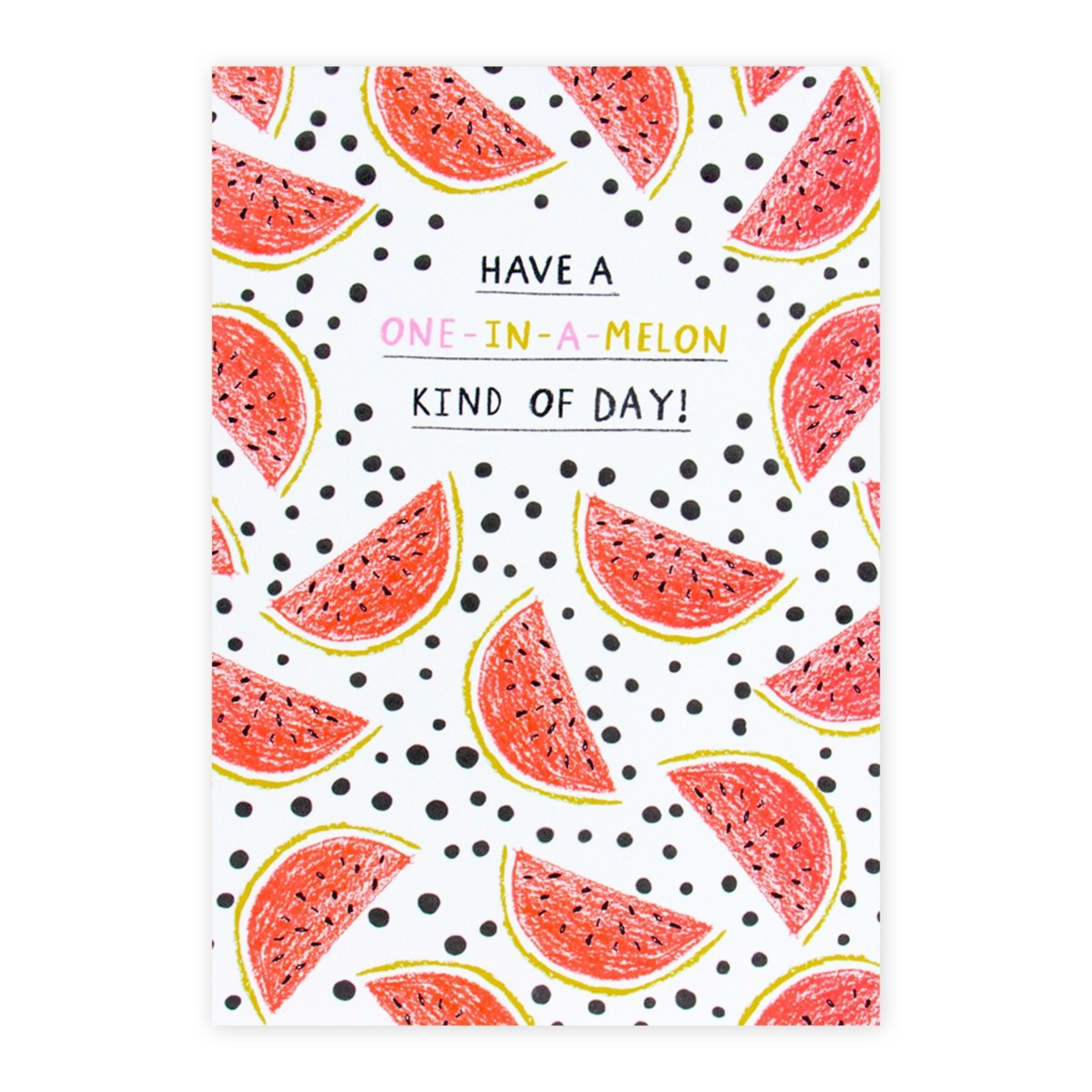 3 Connections from Hallmark Birthday Card - Watermelons, 3 of 3