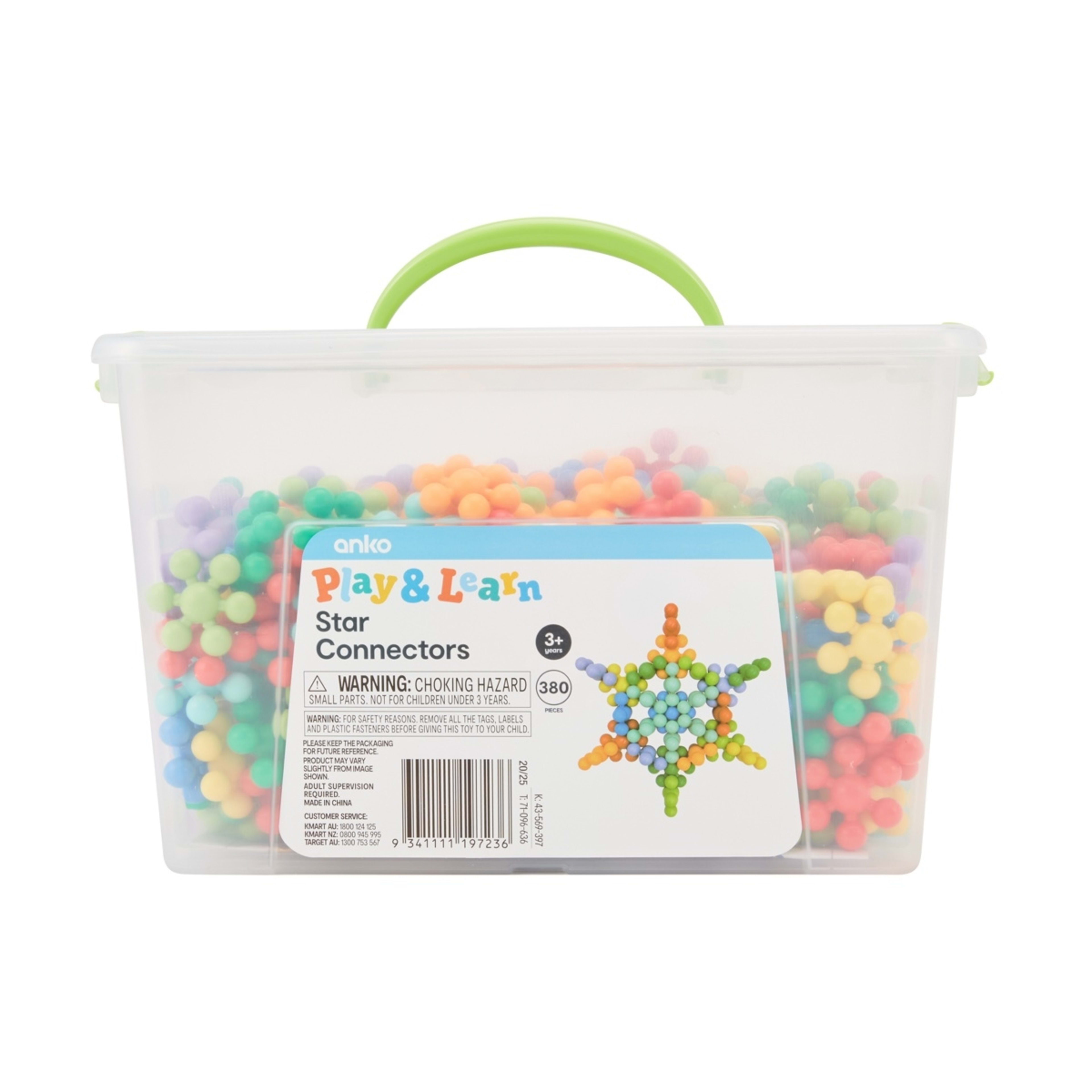 1 380 Piece Star Connectors