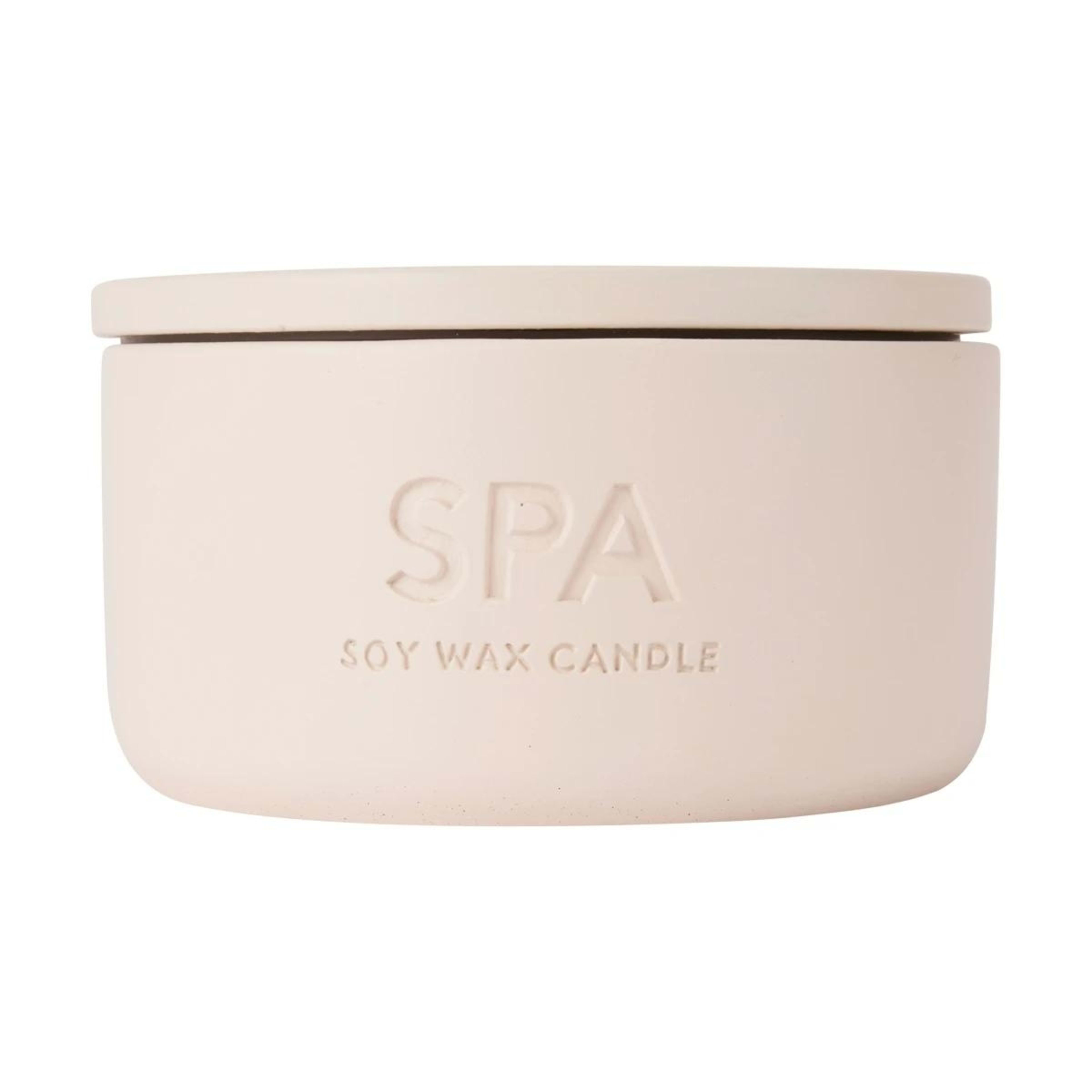 1 Spa Wood Wick Candle