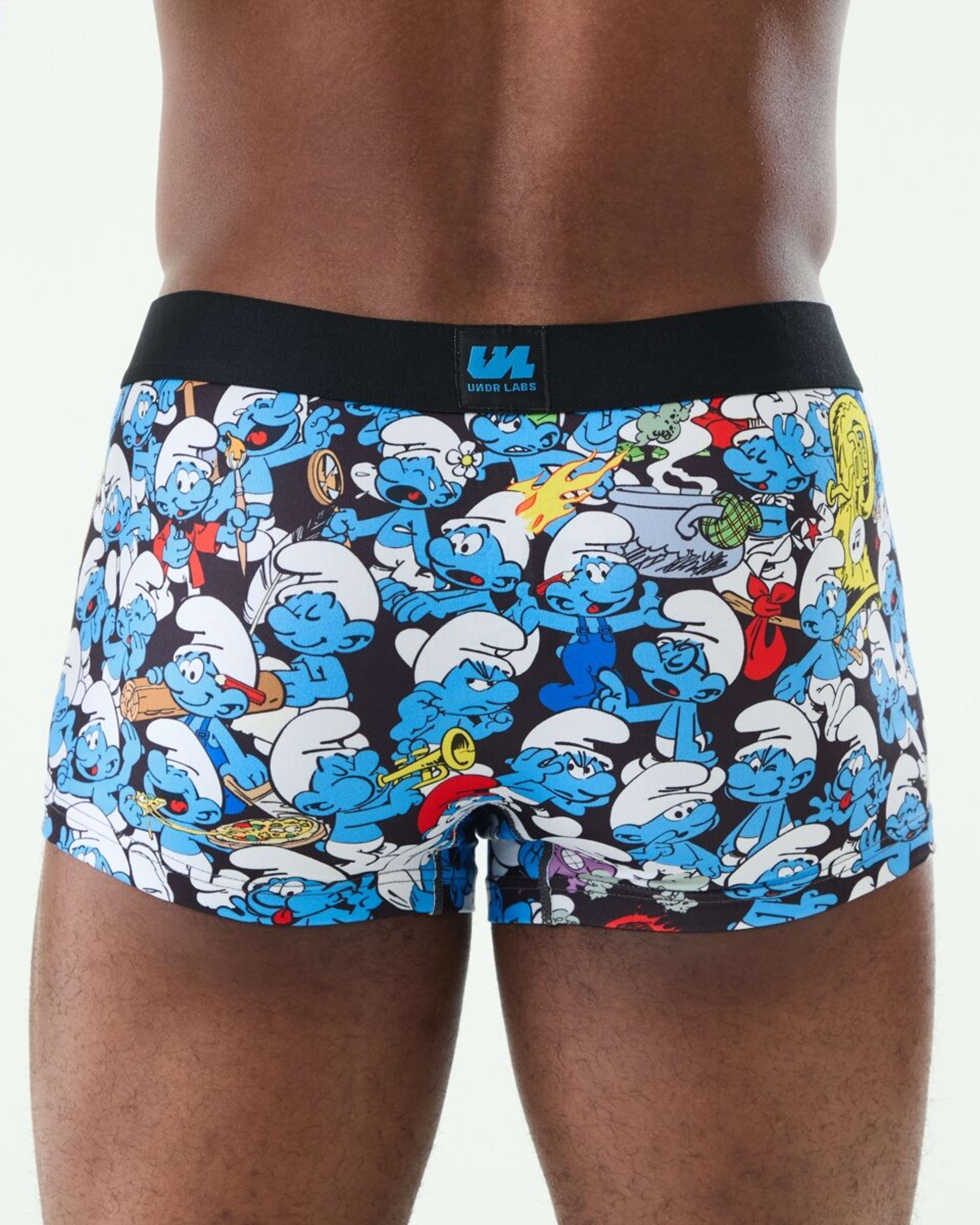 3 License Print Trunks Smurfs, 3 of 6