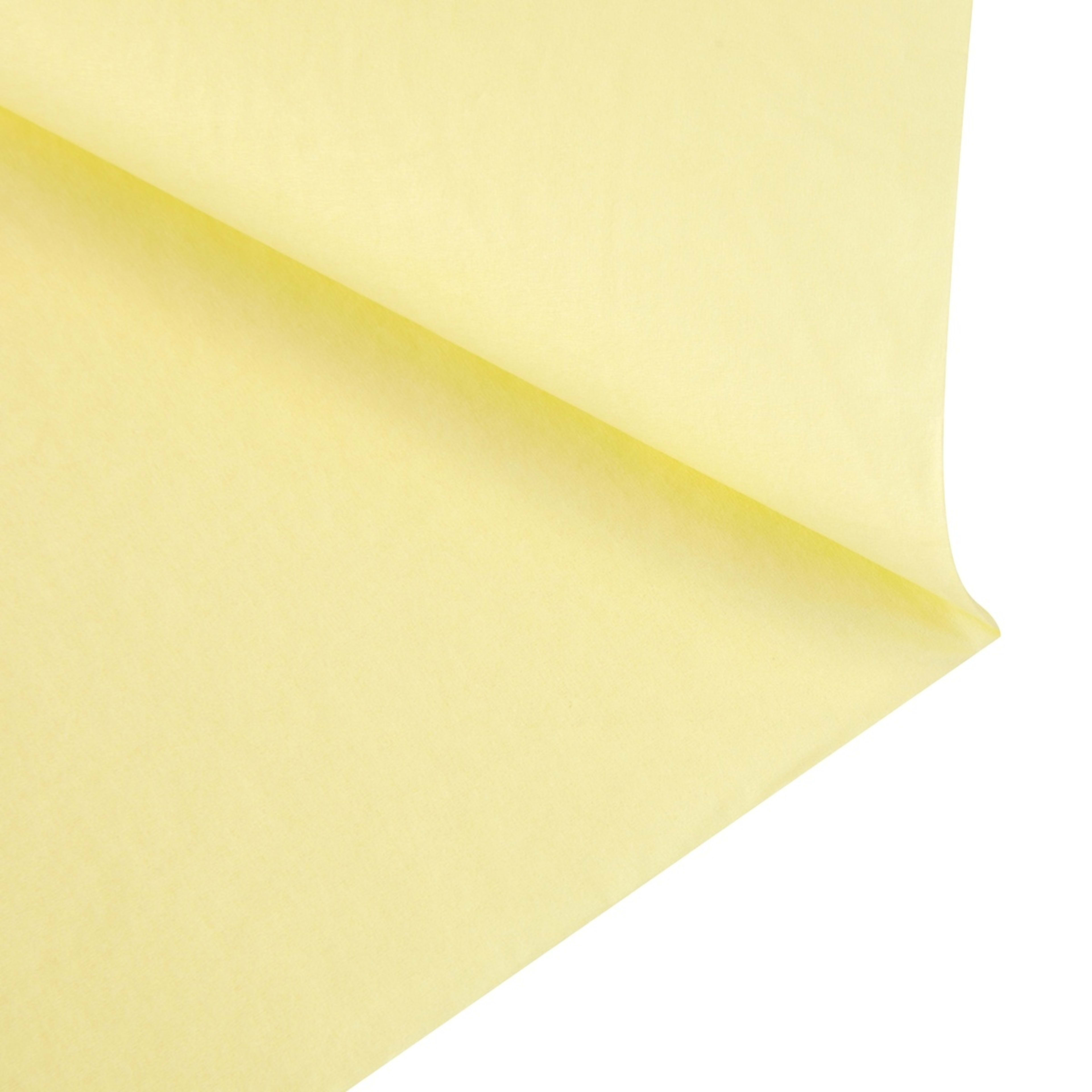 3 20 Piece Pastel Yellow Paper Napkins, 3 of 5