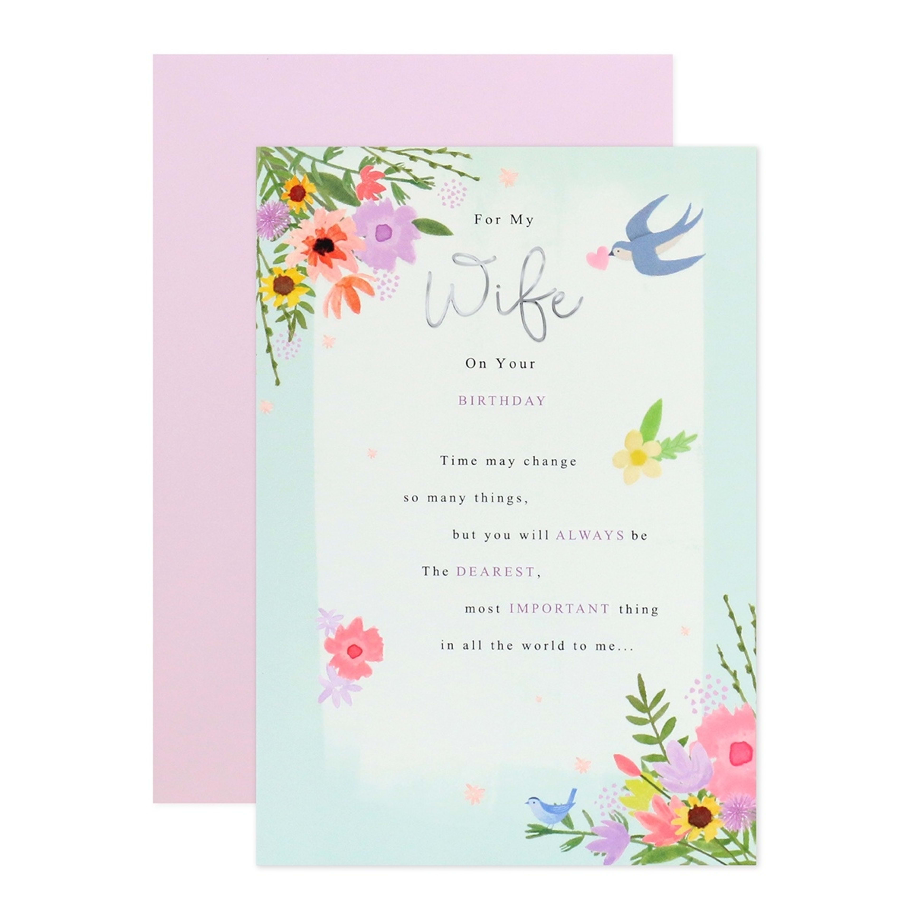1 Connections from Hallmark Birthday Card For Wife - Most Important Thing