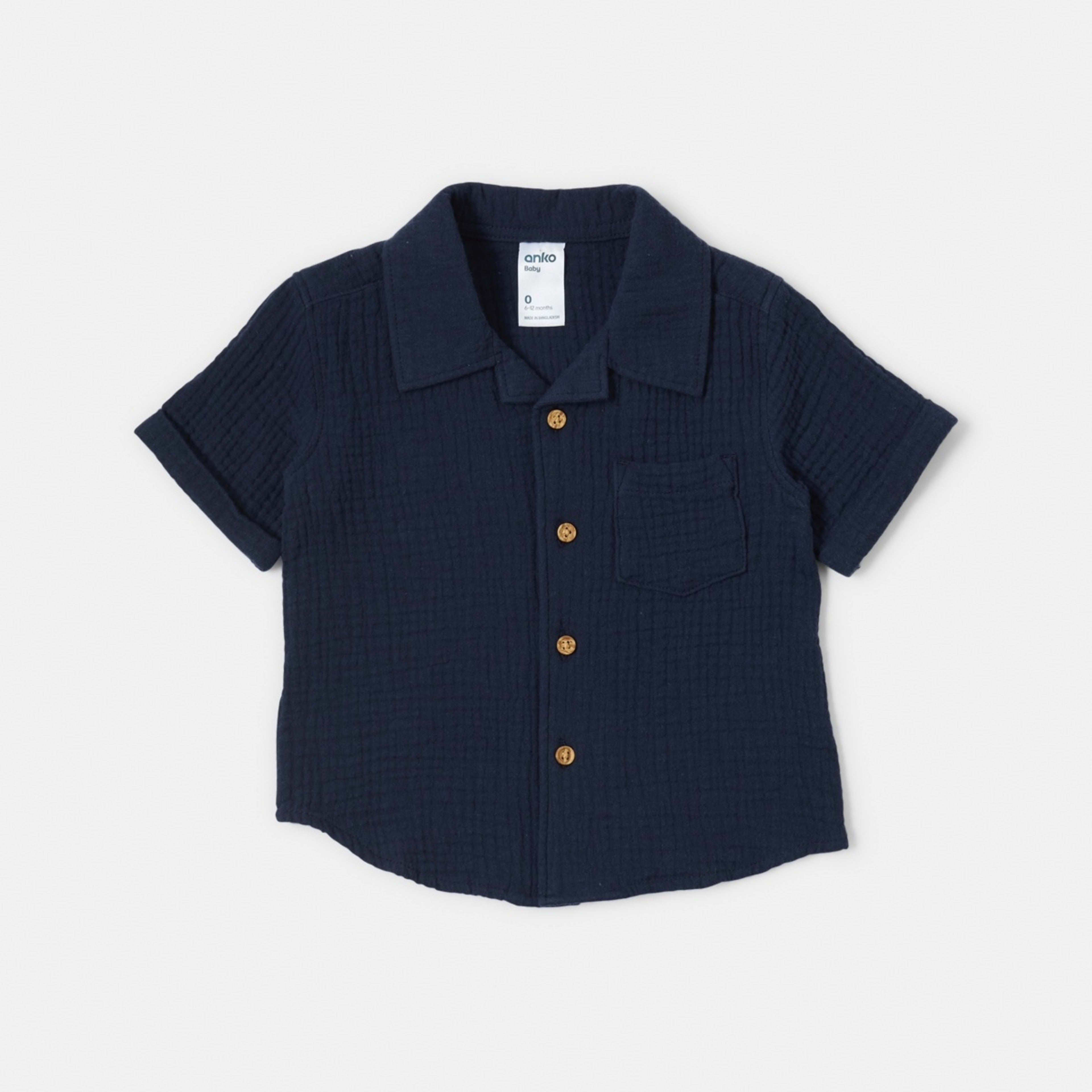 1 Woven Shirt Blu Pcoat, 1 of 3