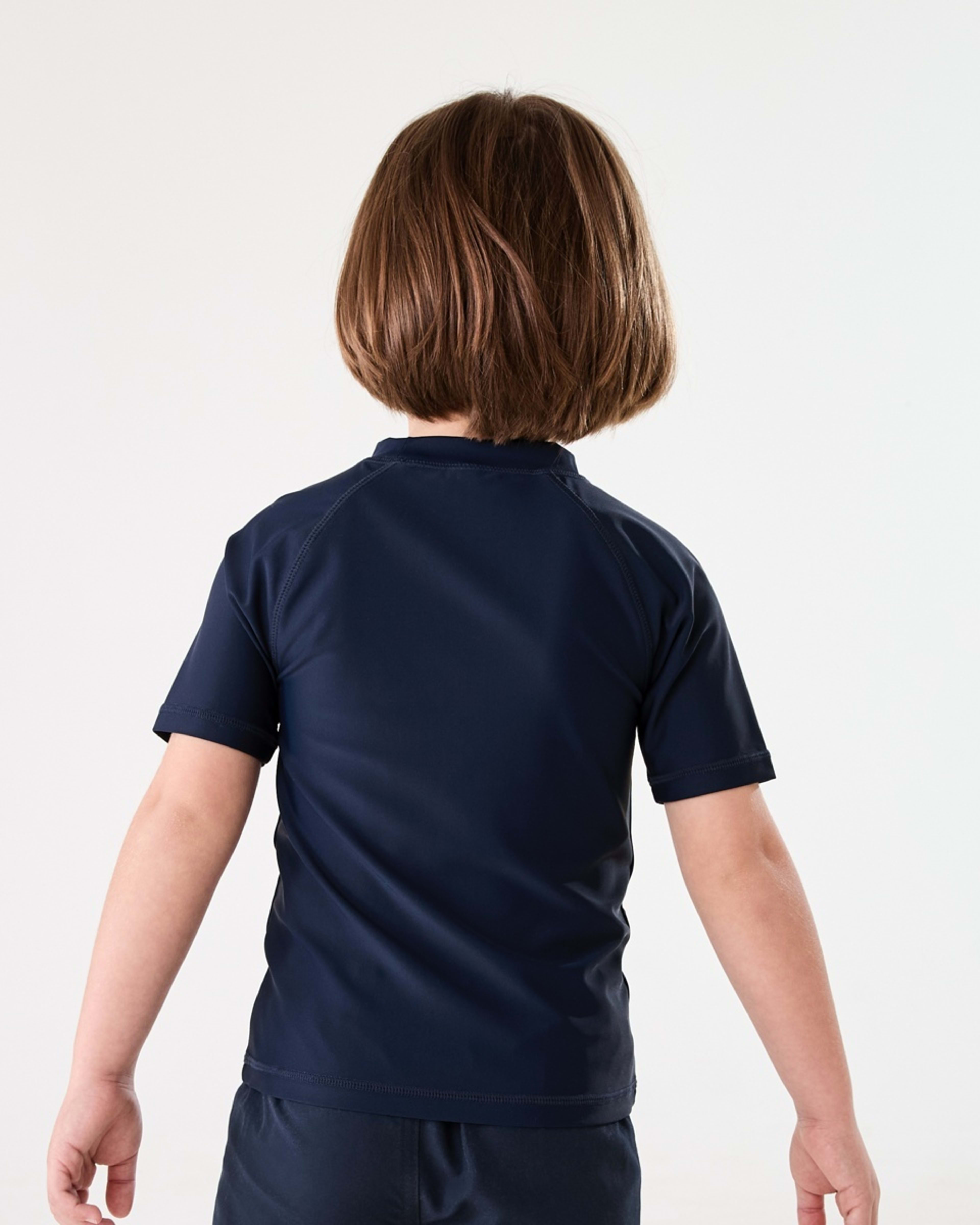2 Short Sleeve Rash Vest DRESS BLUE, 2 of 6