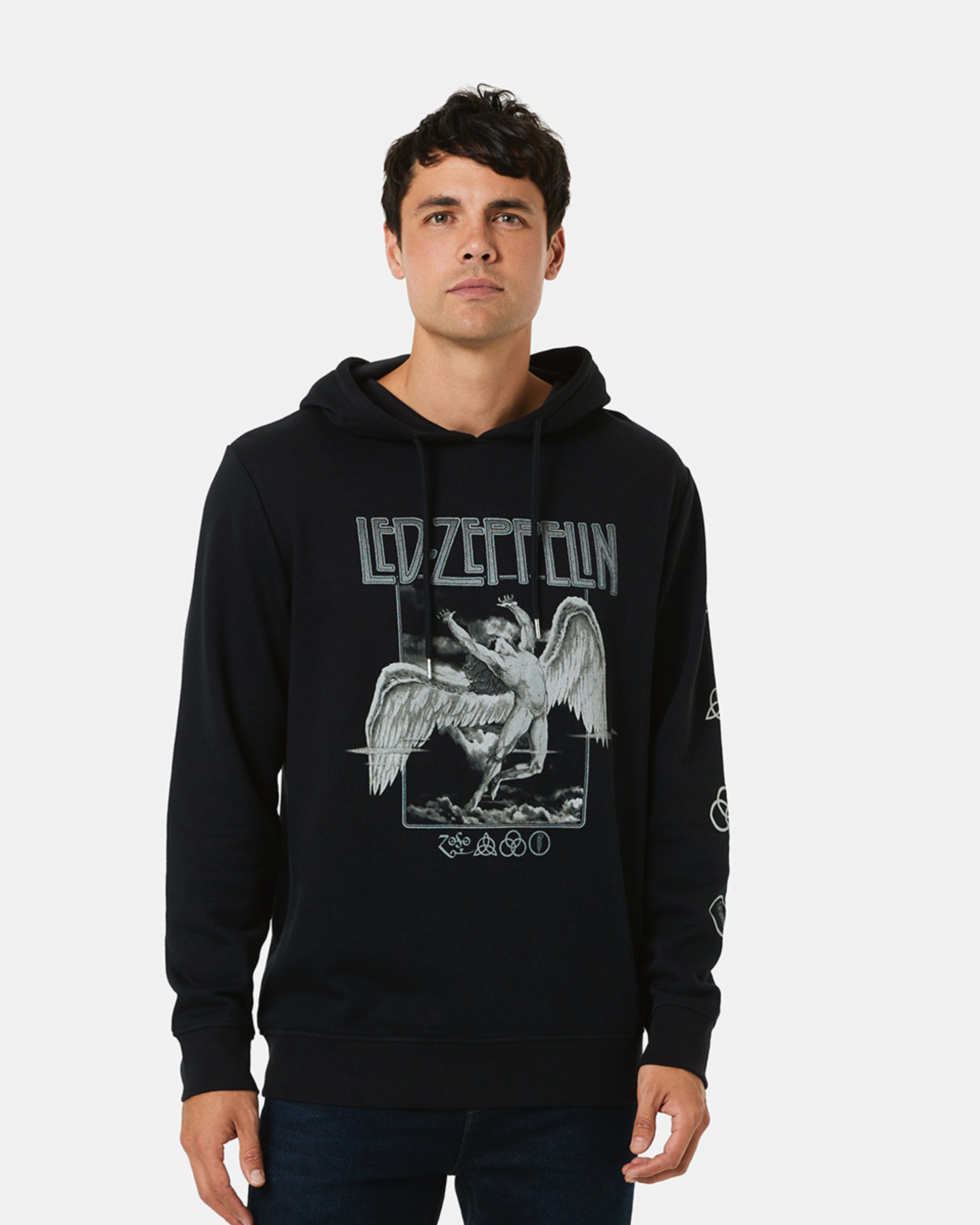 Led Zeppelin License Hoodie Kmart