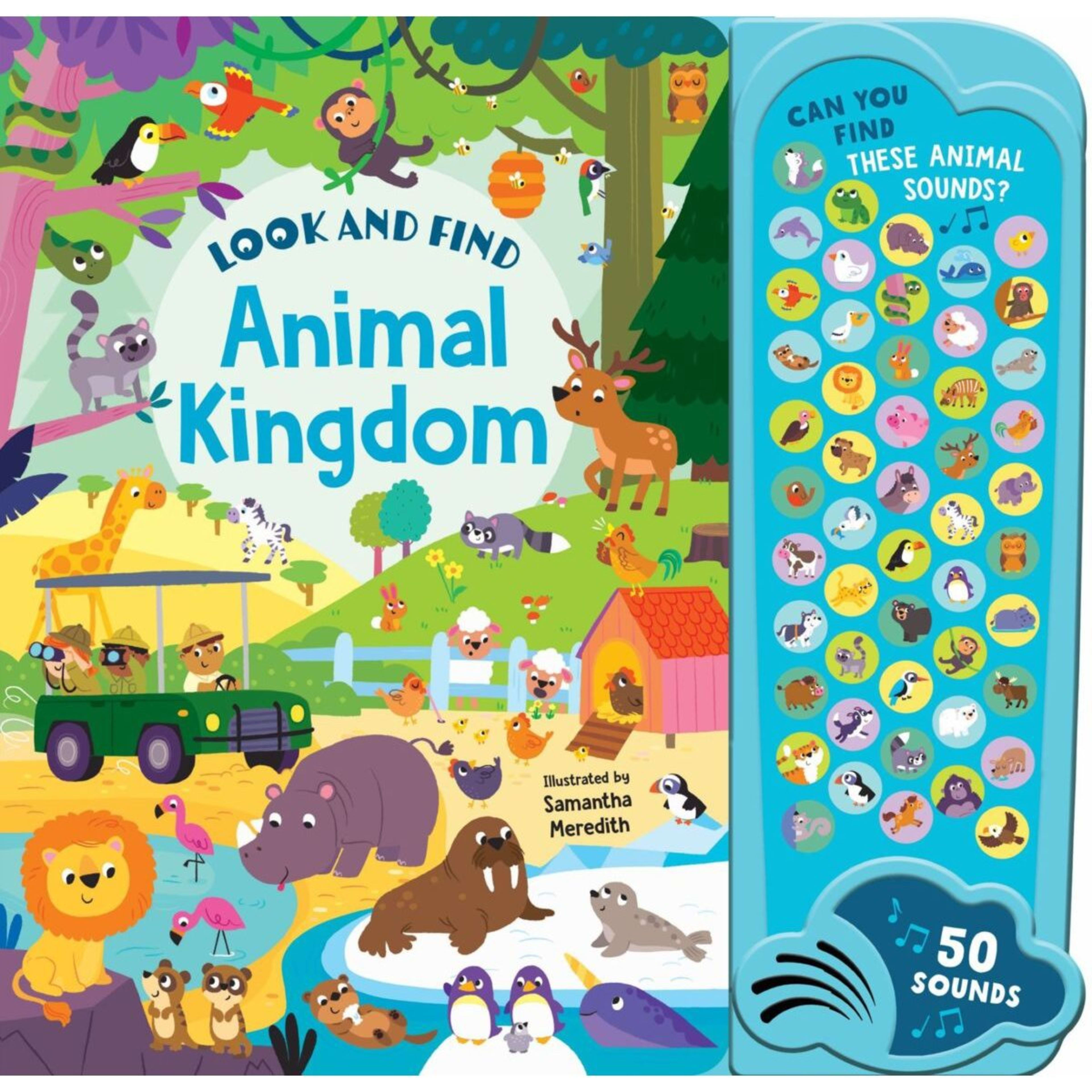 1 Look and Find: Animal Kingdom by Samantha Meredith - Sound Book