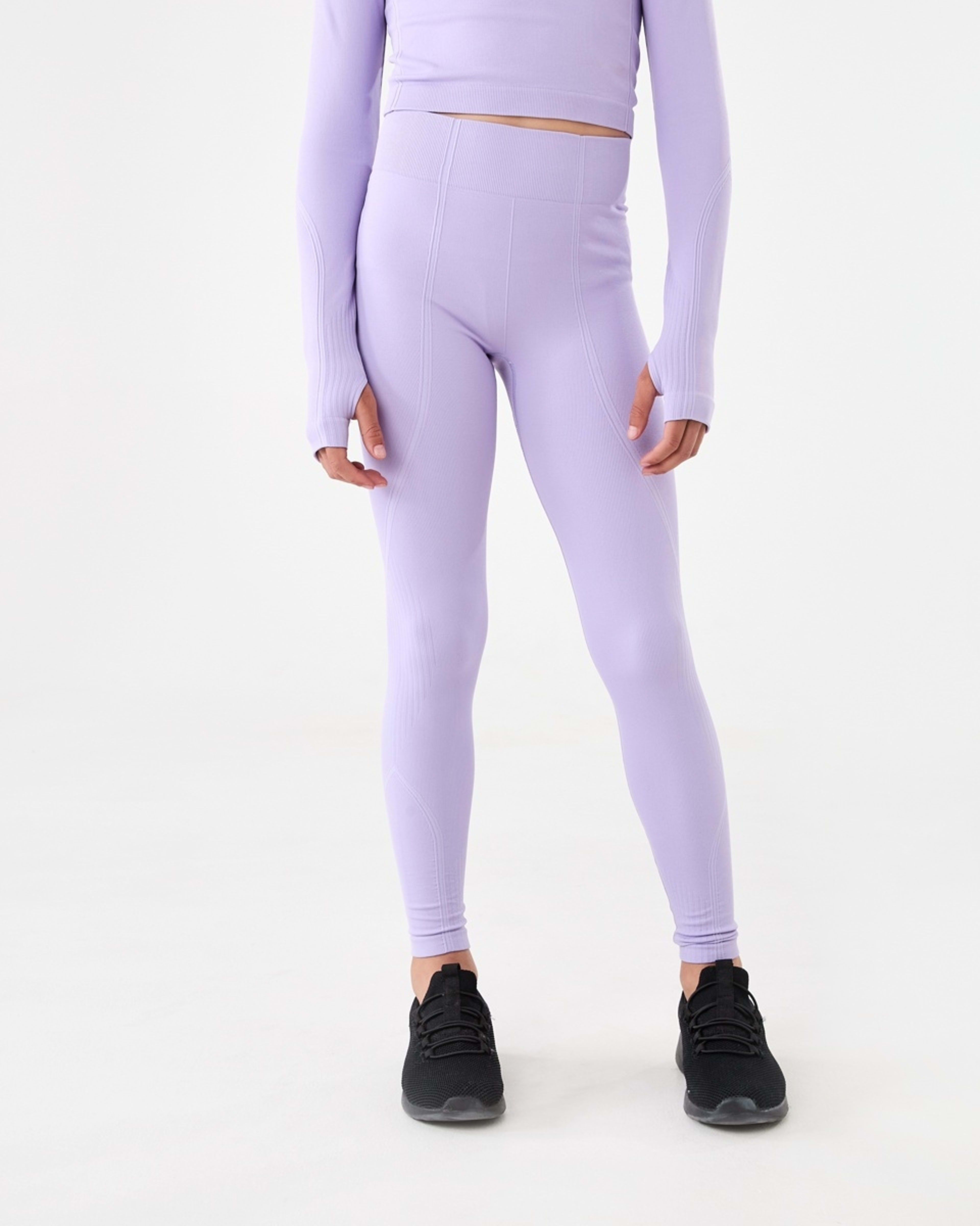 1 Active Kids Seamfree Leggings Ptl Purple