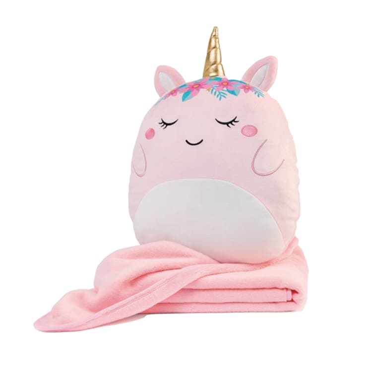 2in1 Unicorn Travel Blanket and Pillow Kmart
