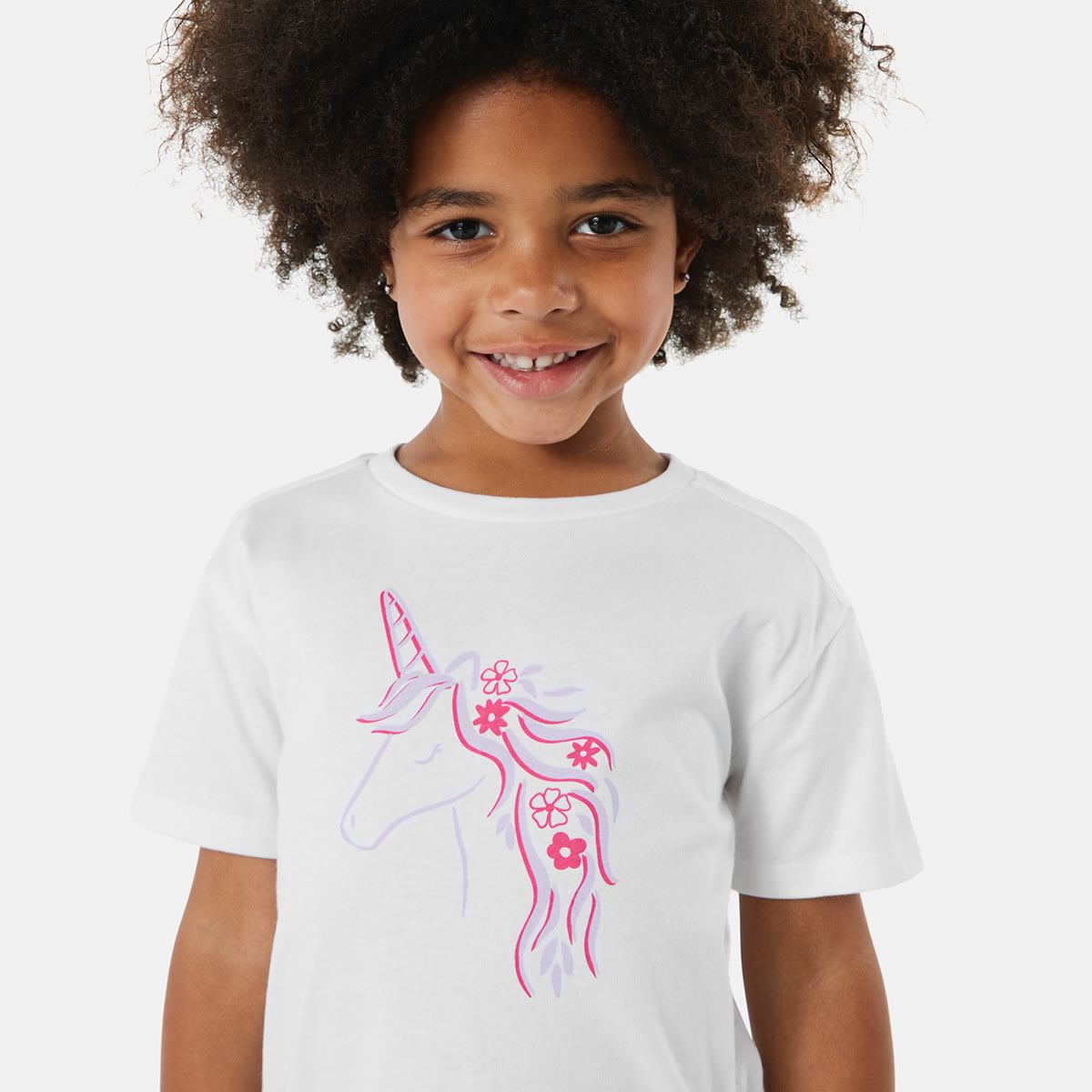 Short Sleeve Chest Print Tshirt Kmart