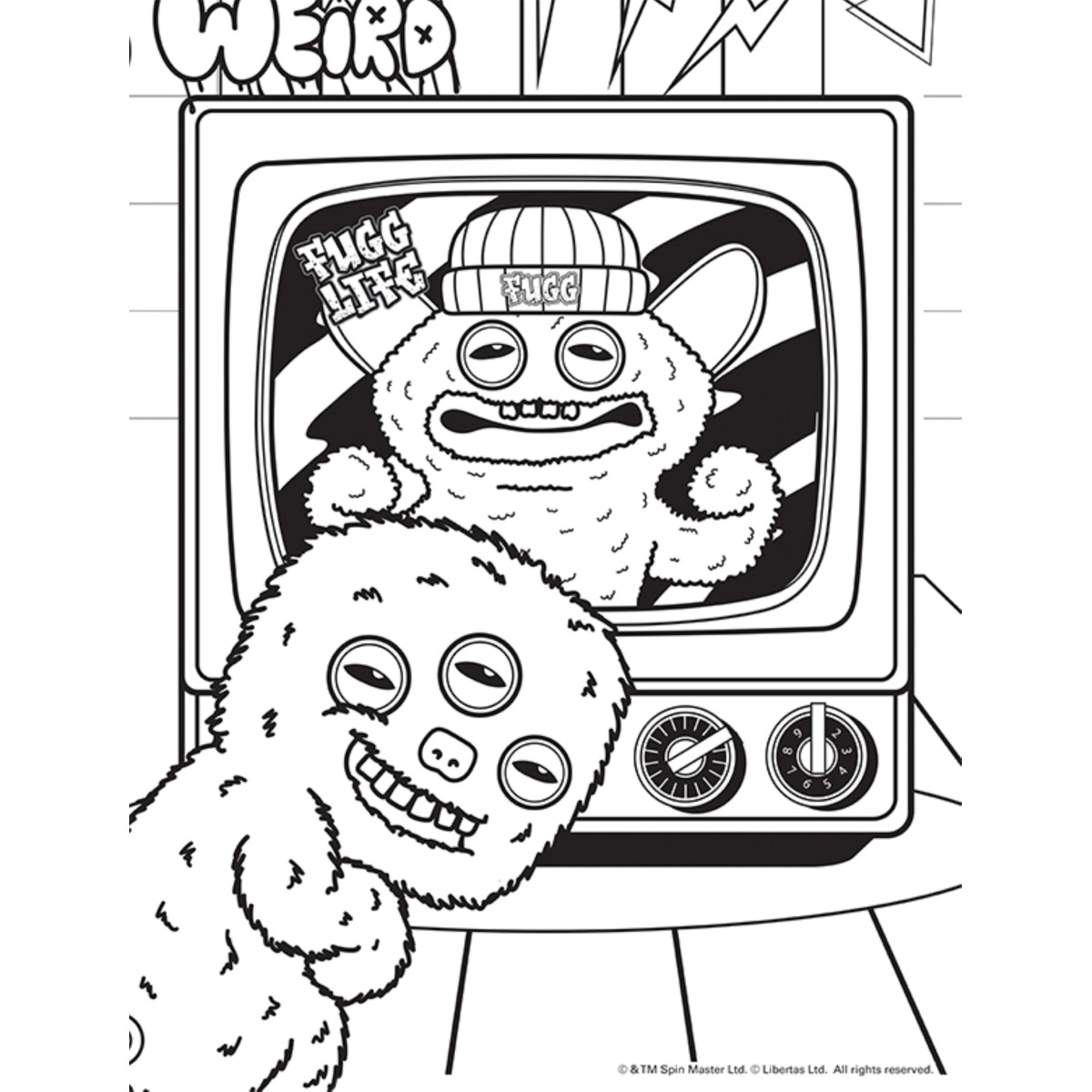 4 Fuggler Funny Ugly Monster Activity Kit - Book, 4 of 4