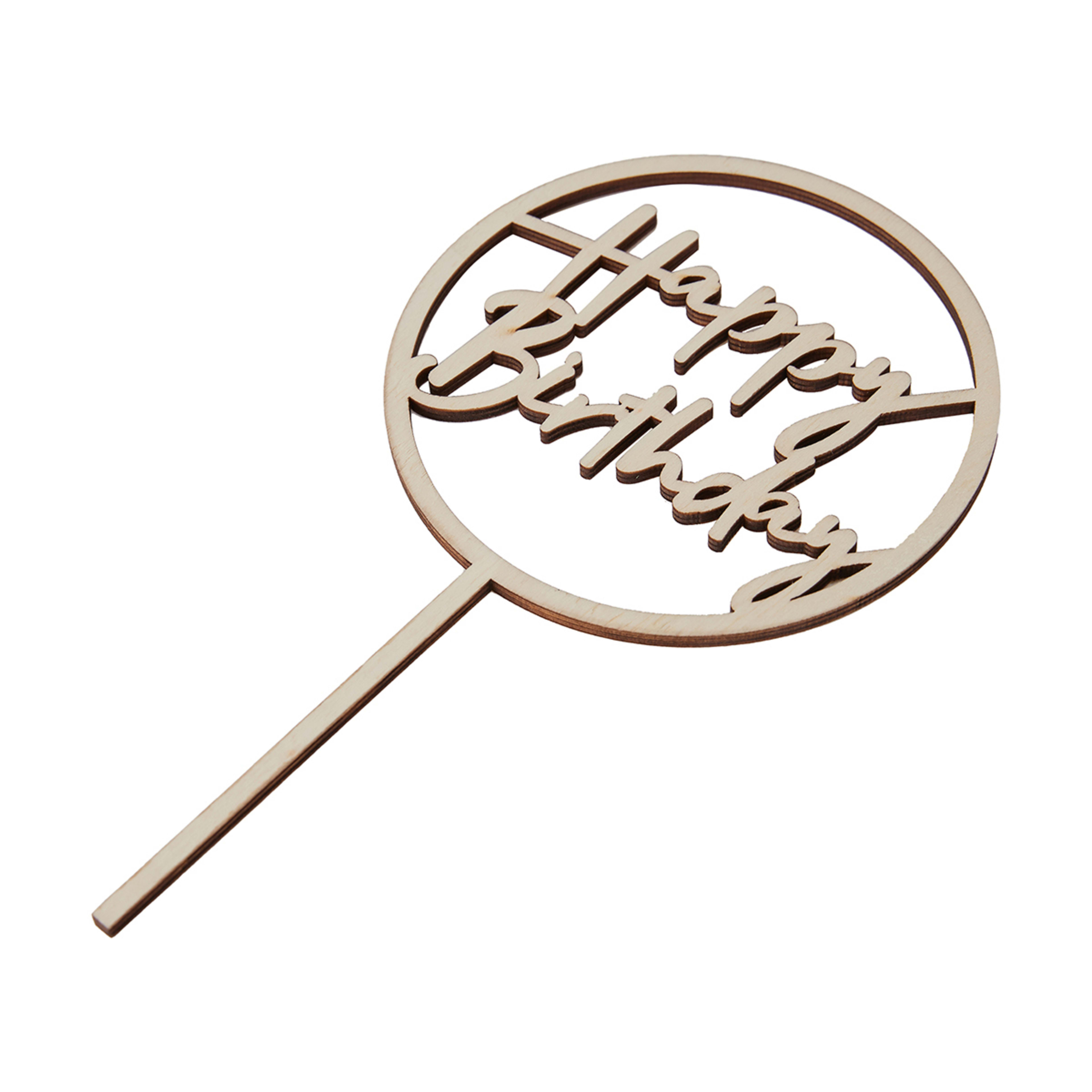 Happy Birthday Cake Topper Kmart