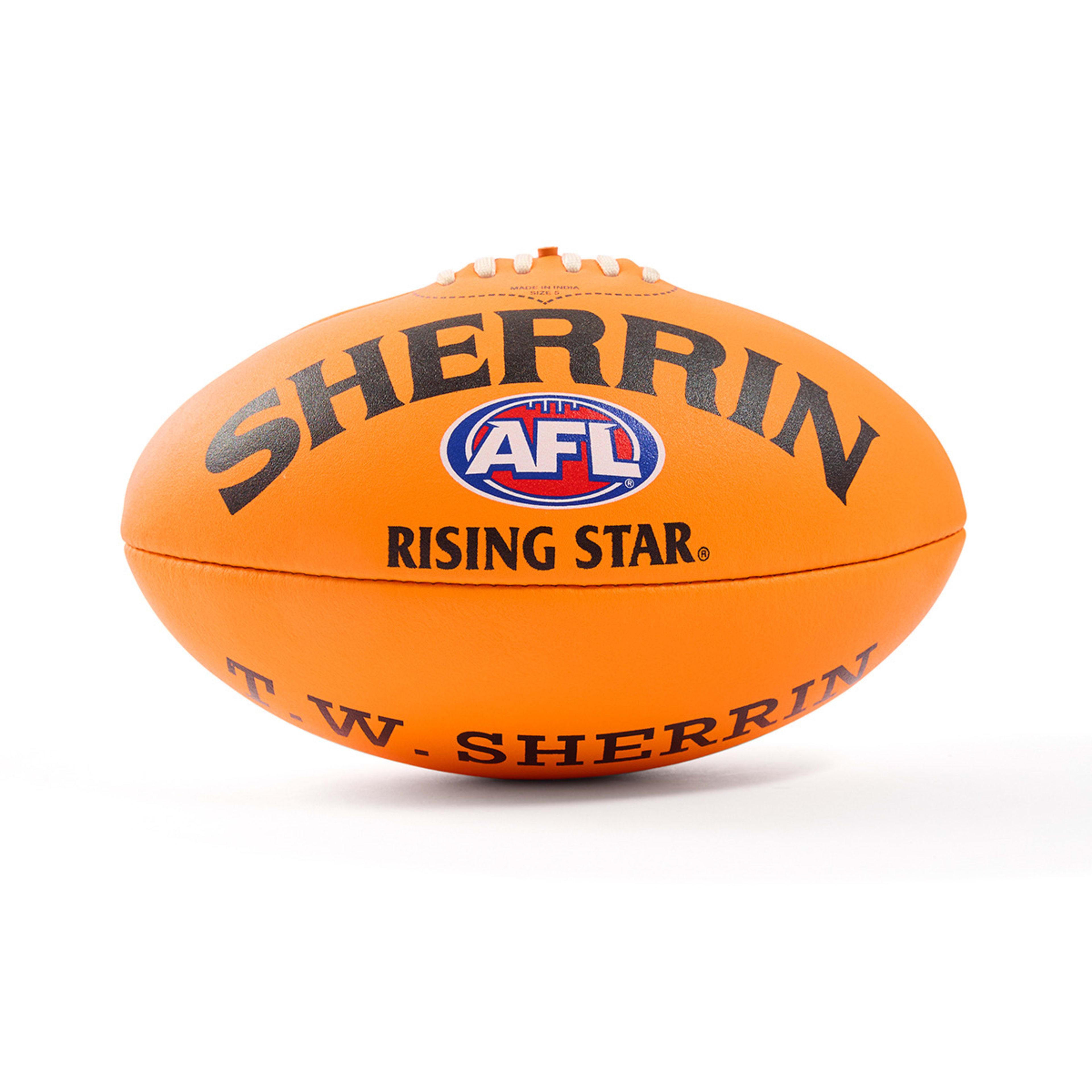 1 Sherrin AFL Rising Star Football - Size 5, Orange