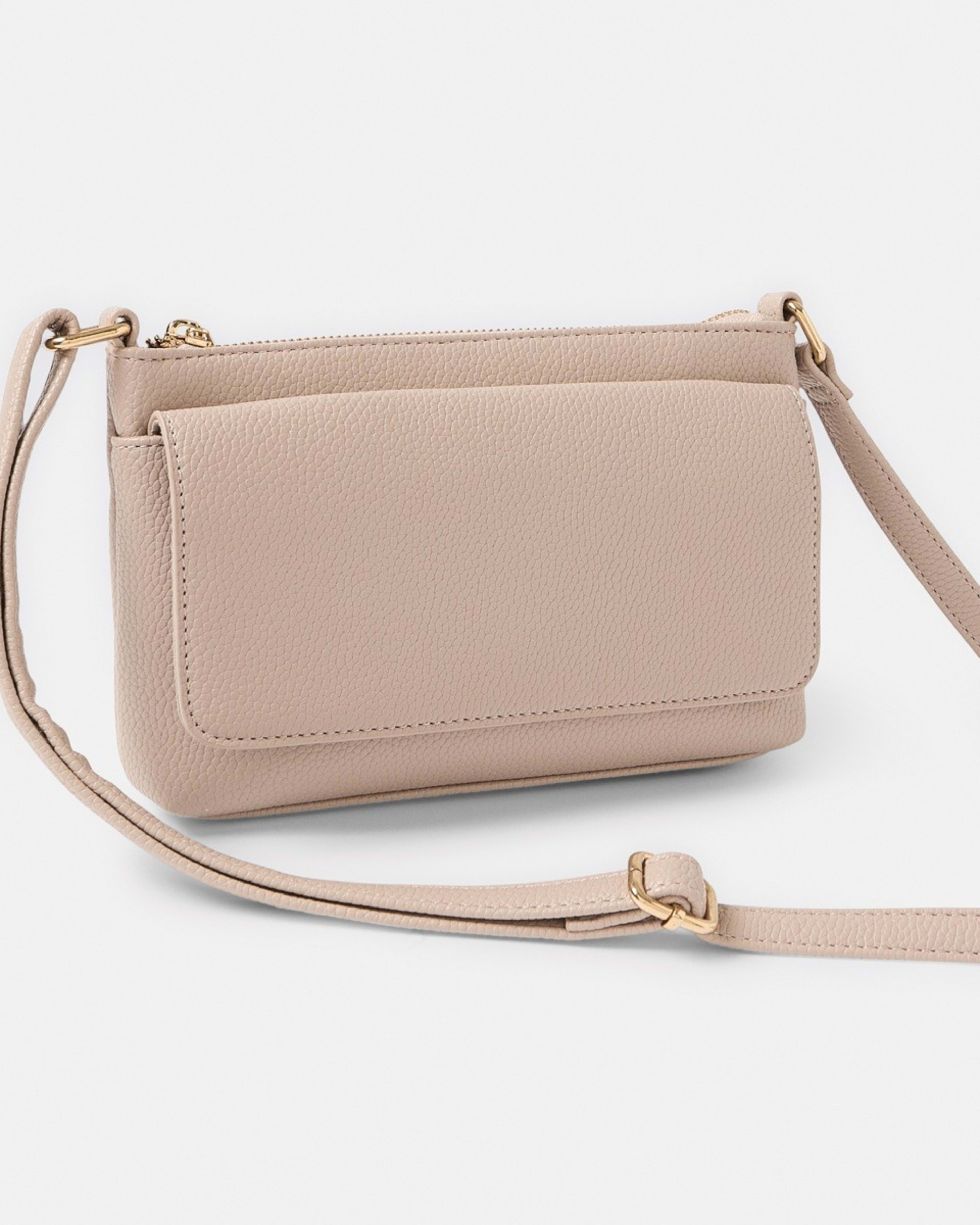 3 Envelope Pocket Crossbody Bag BUFF PINK, 3 of 5