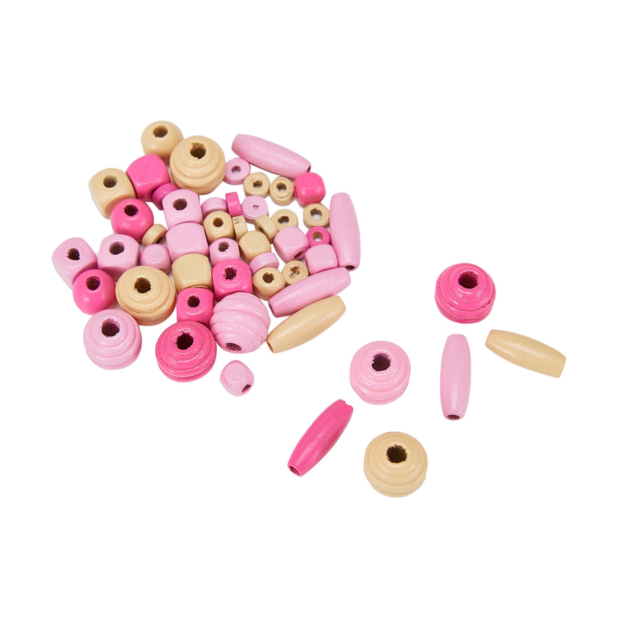 Mega Wooden Bead Set Kmart