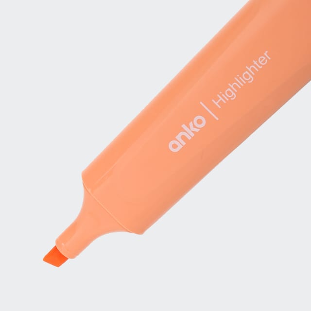 6 Pack Highlighters Pastel Kmart