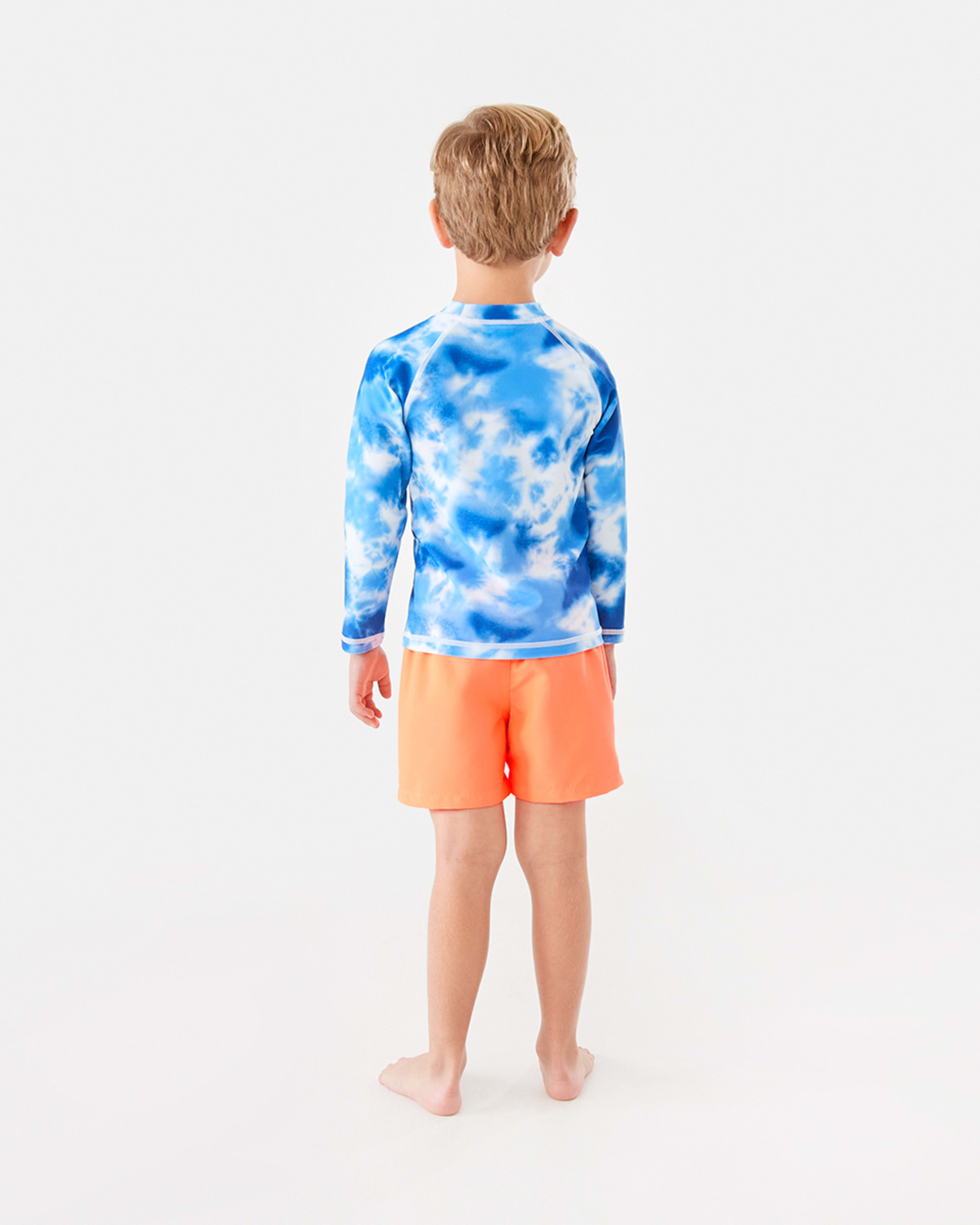 6 Plain Boardshorts Fluro Orng, 6 of 10