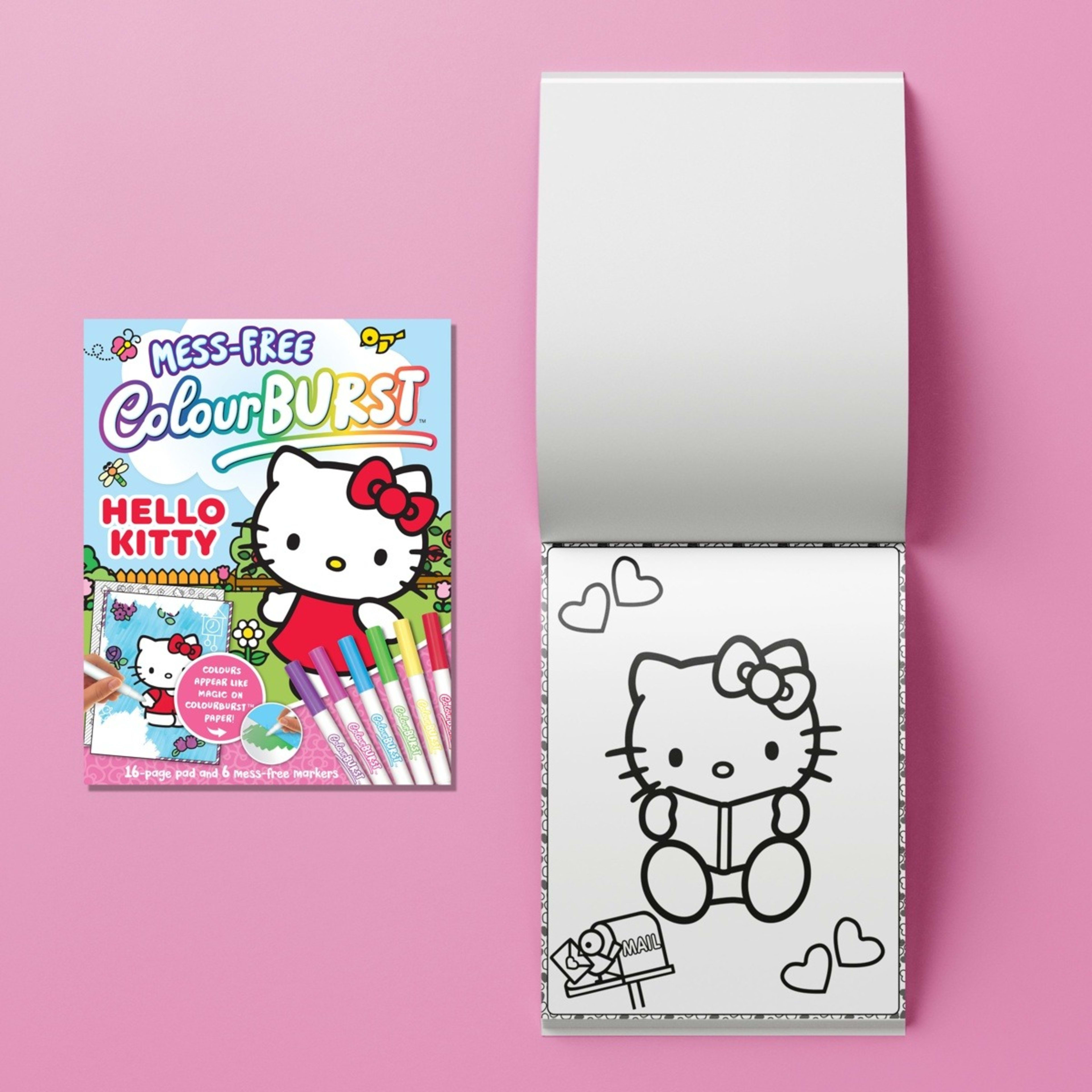 5 INKredibles Mess-Free ColourBurst Hello Kitty Activity Kit - Book, 5 of 6