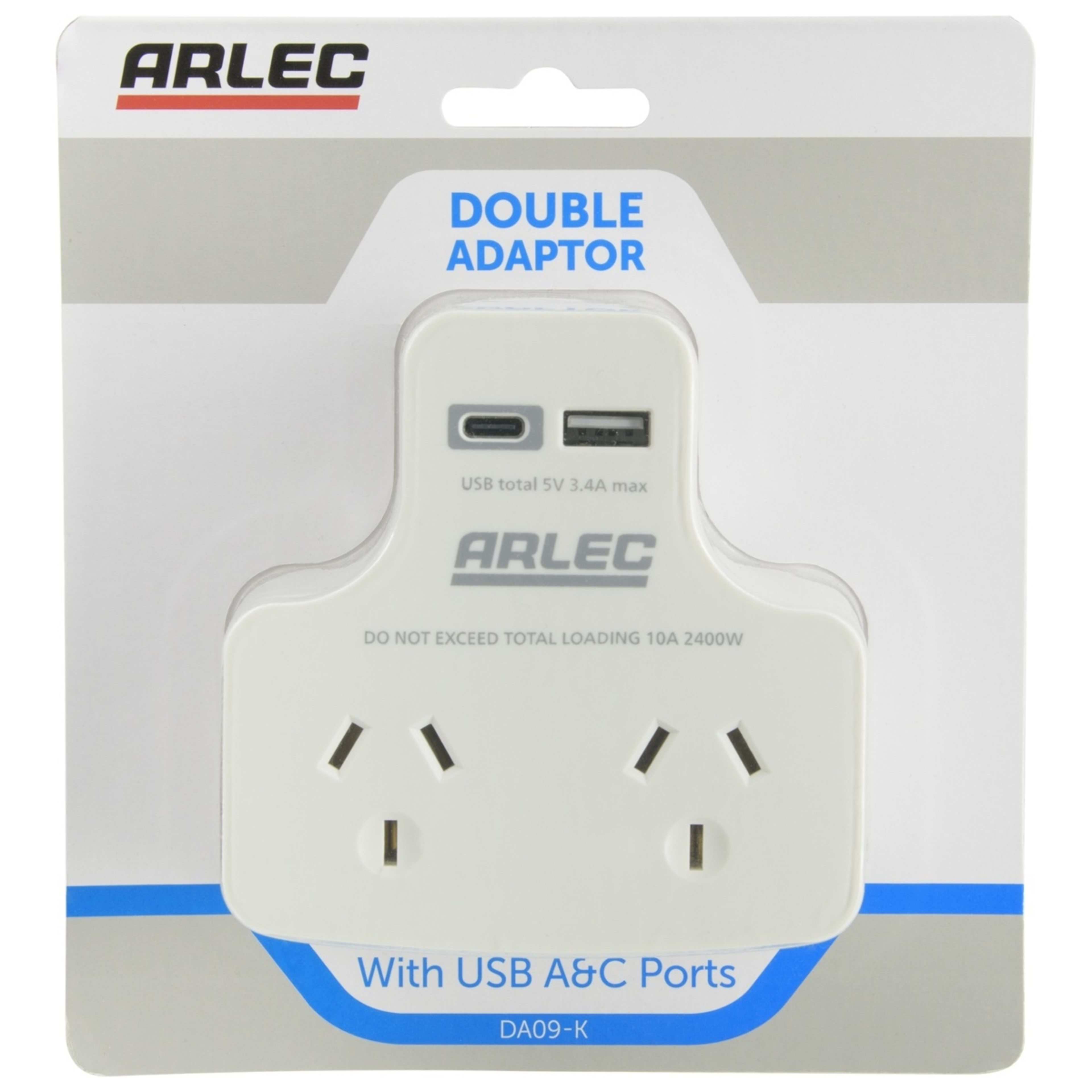 4 Arlec 2-Way Double Adaptor, 4 of 4