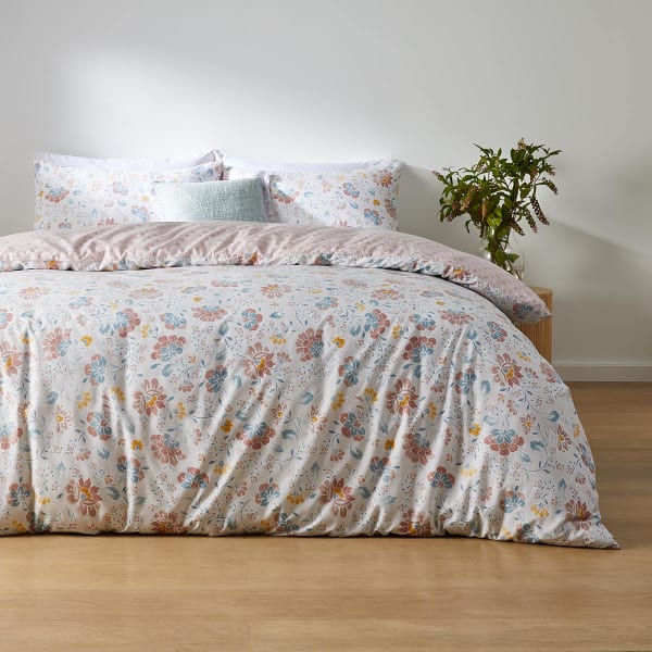 Luella Quilt Cover Set - Double Bed - Kmart