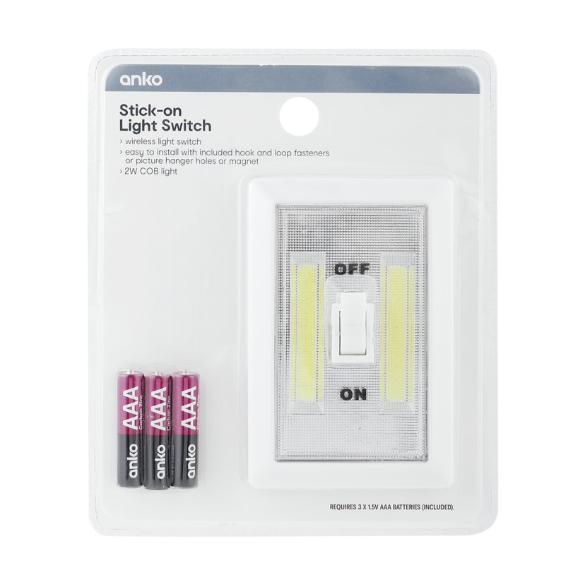 Stickon Light Switch Kmart