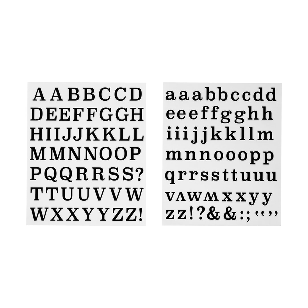 Alphabet Stickers - Kmart