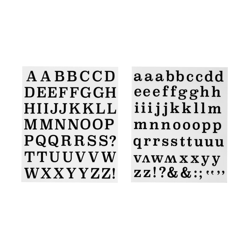 Alphabet Stickers - Kmart