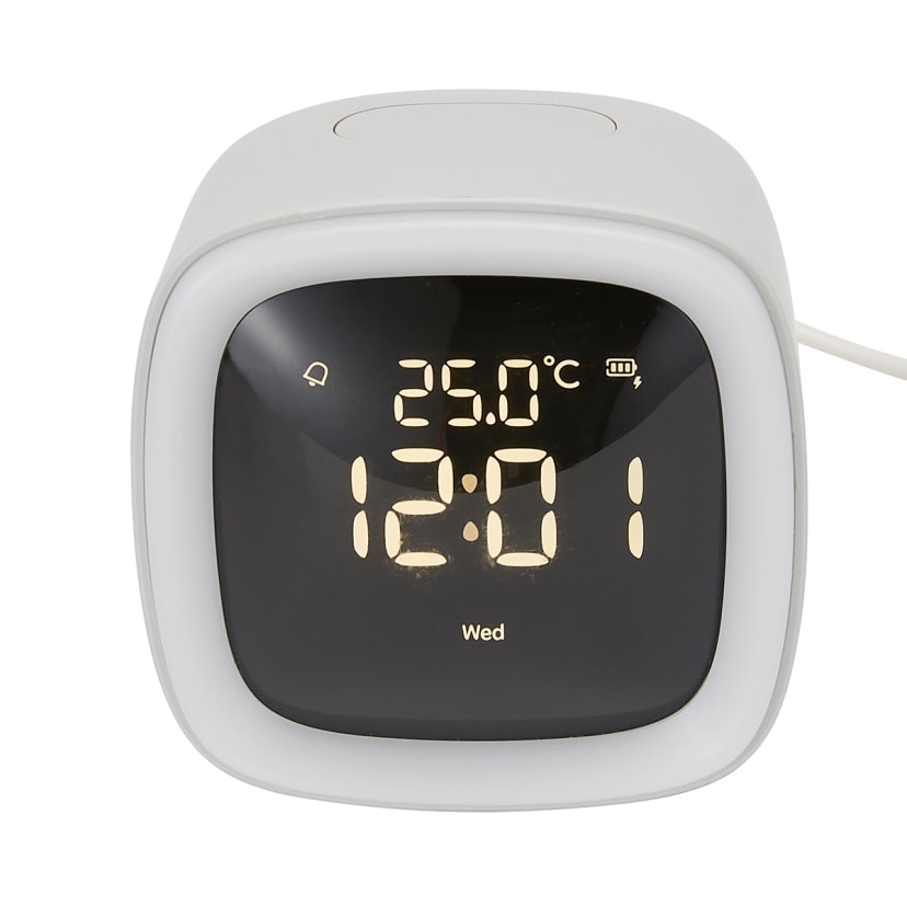 LED Night Light Alarm Clock Kmart