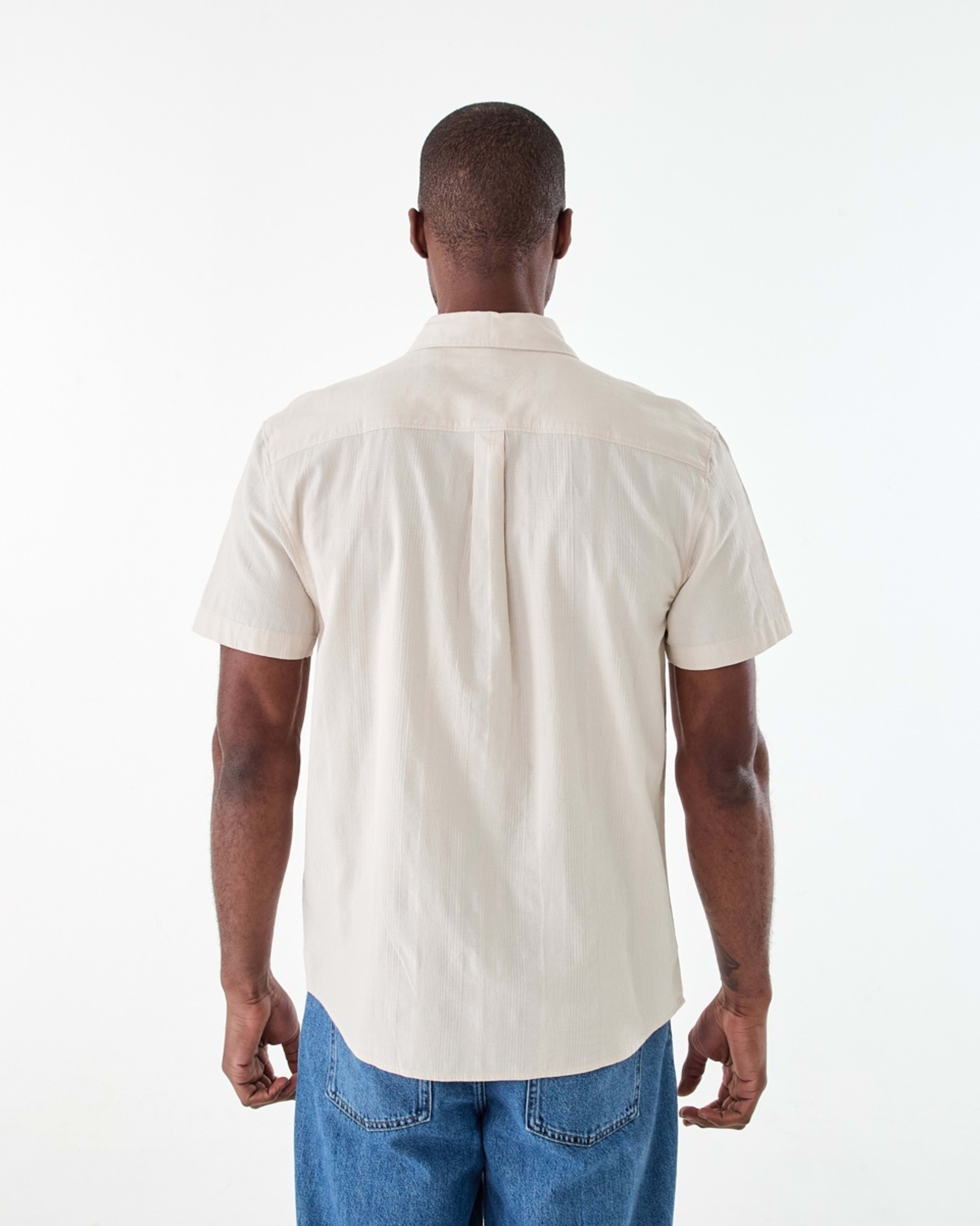 3 Short Sleeve Dobby Shirt DUNE, 3 of 6