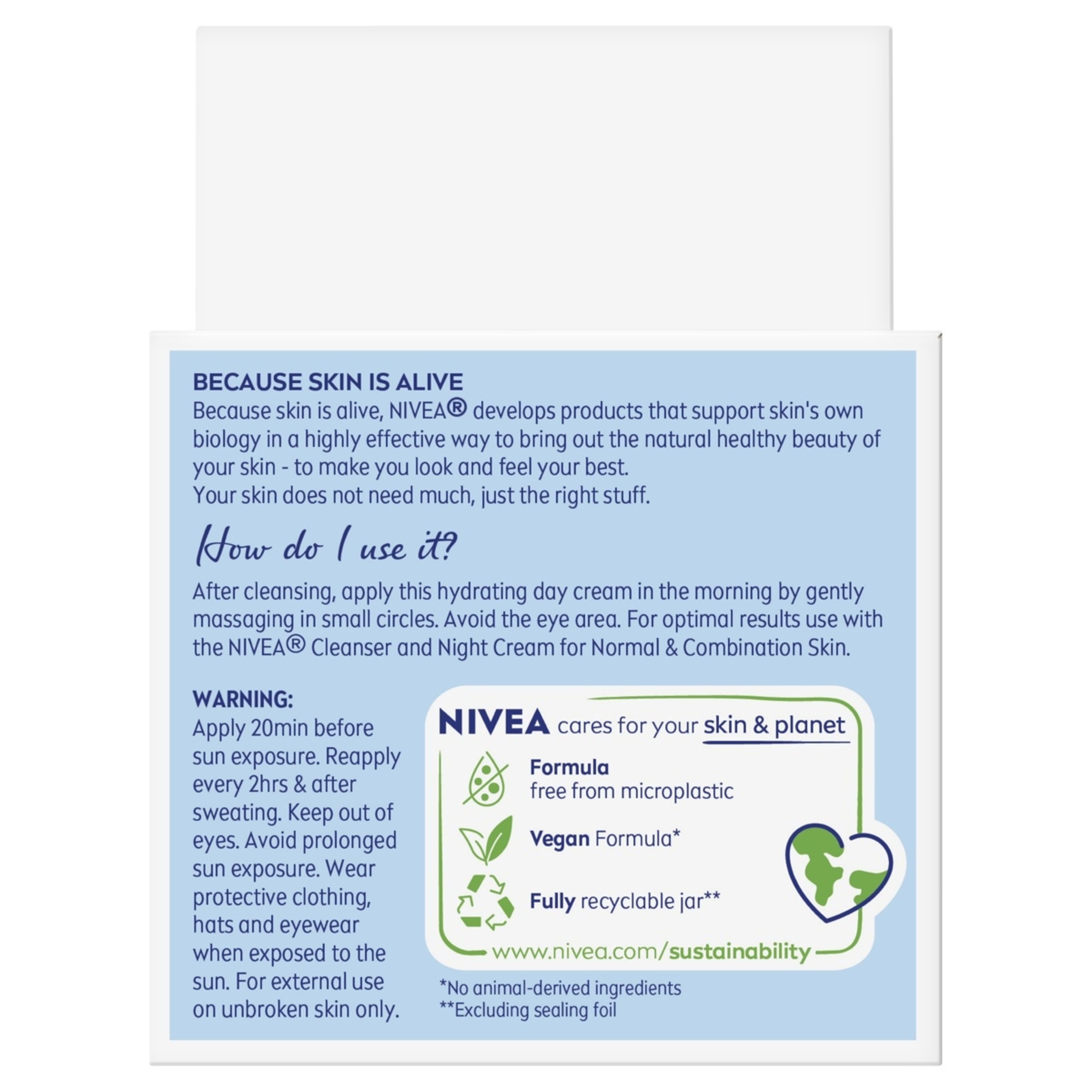 2 Nivea Hydrating Day Cream SPF 30 50ml - Vitamin E, 2 of 10