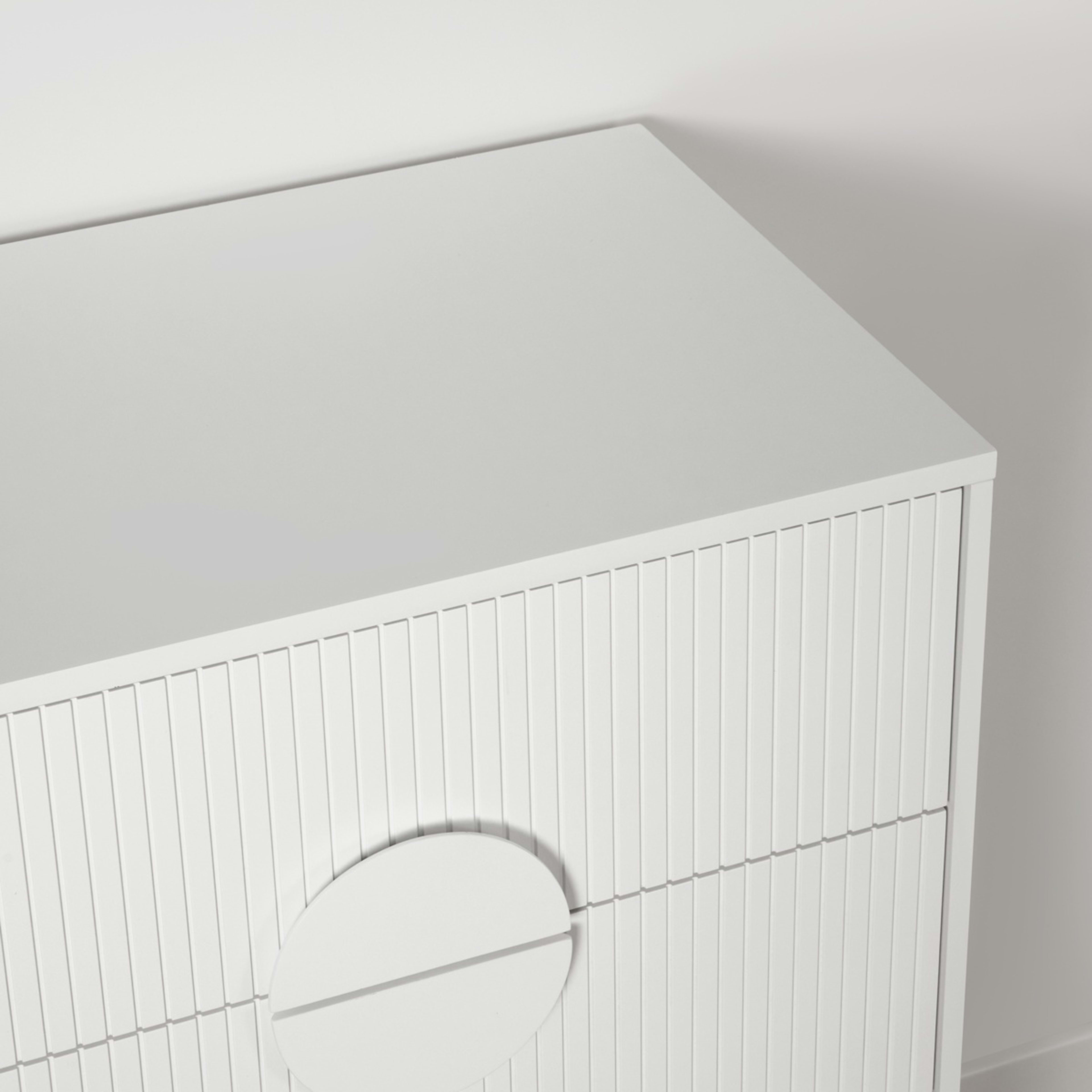 6 Stevie 4 Drawer Chest - White, 6 of 10