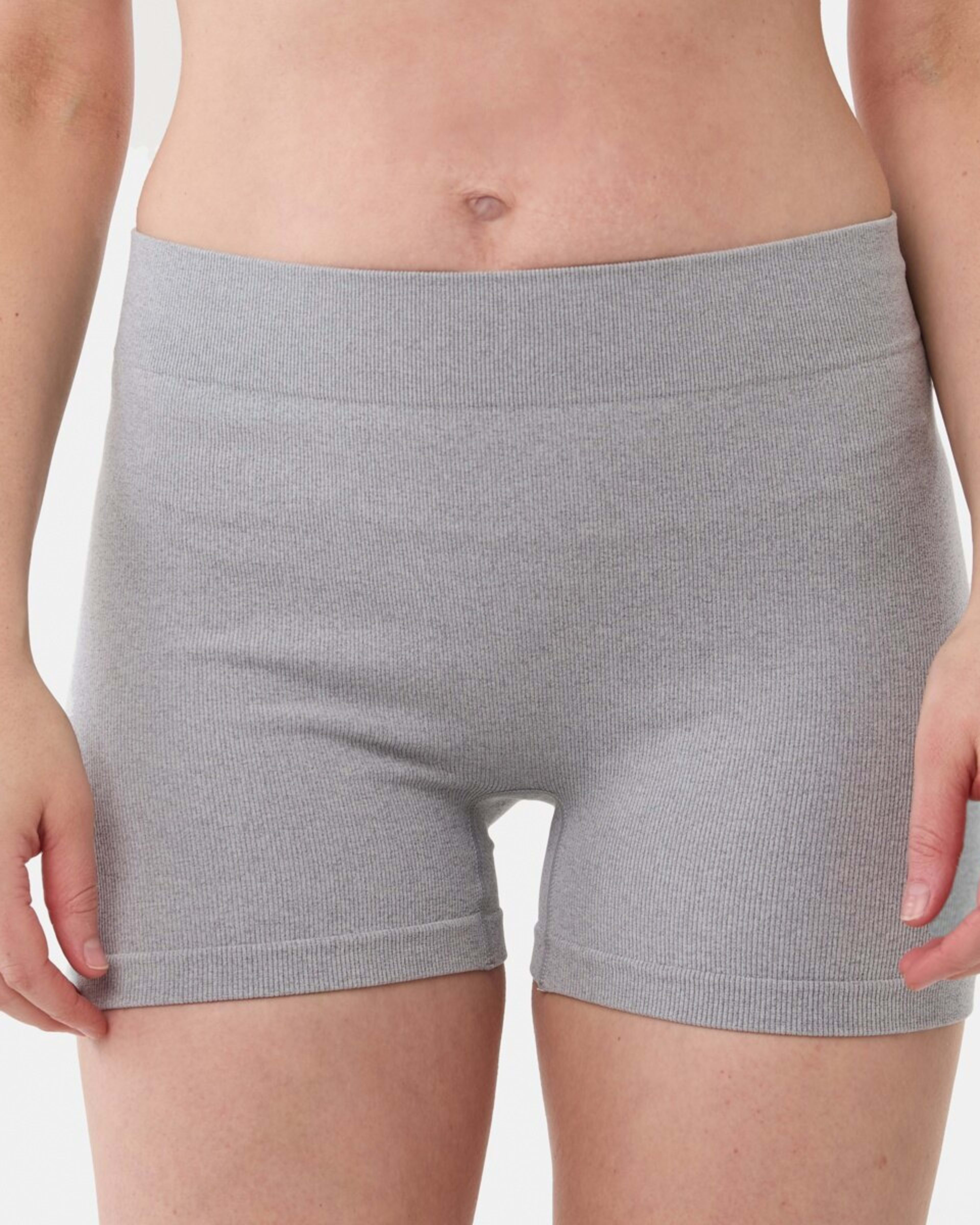 3 3 Pack Rib Shorties BLACK, GREY MARLE, BLACK, 3 of 7