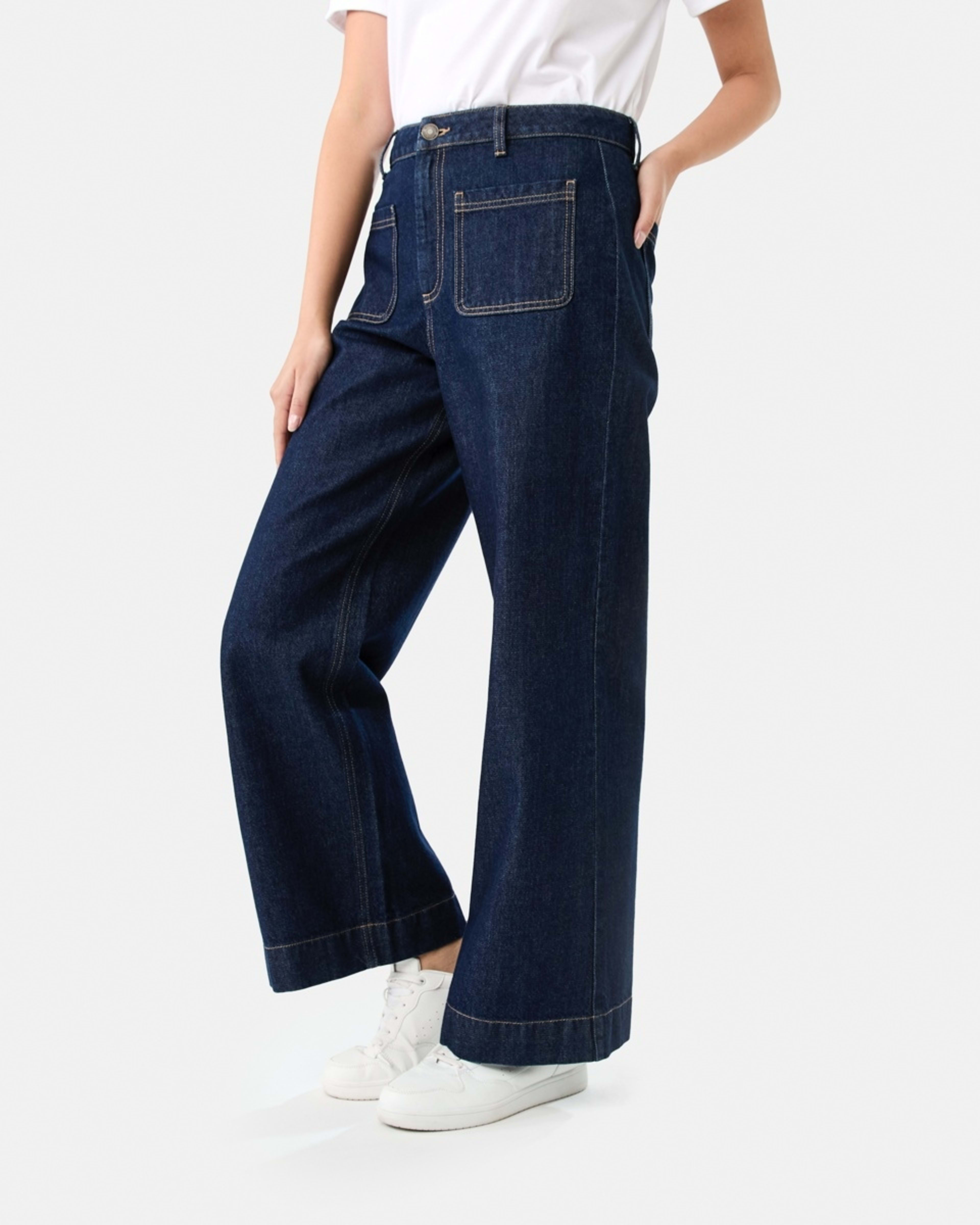 3 Wide Leg Pocket Jeans INDIGO, 3 of 11