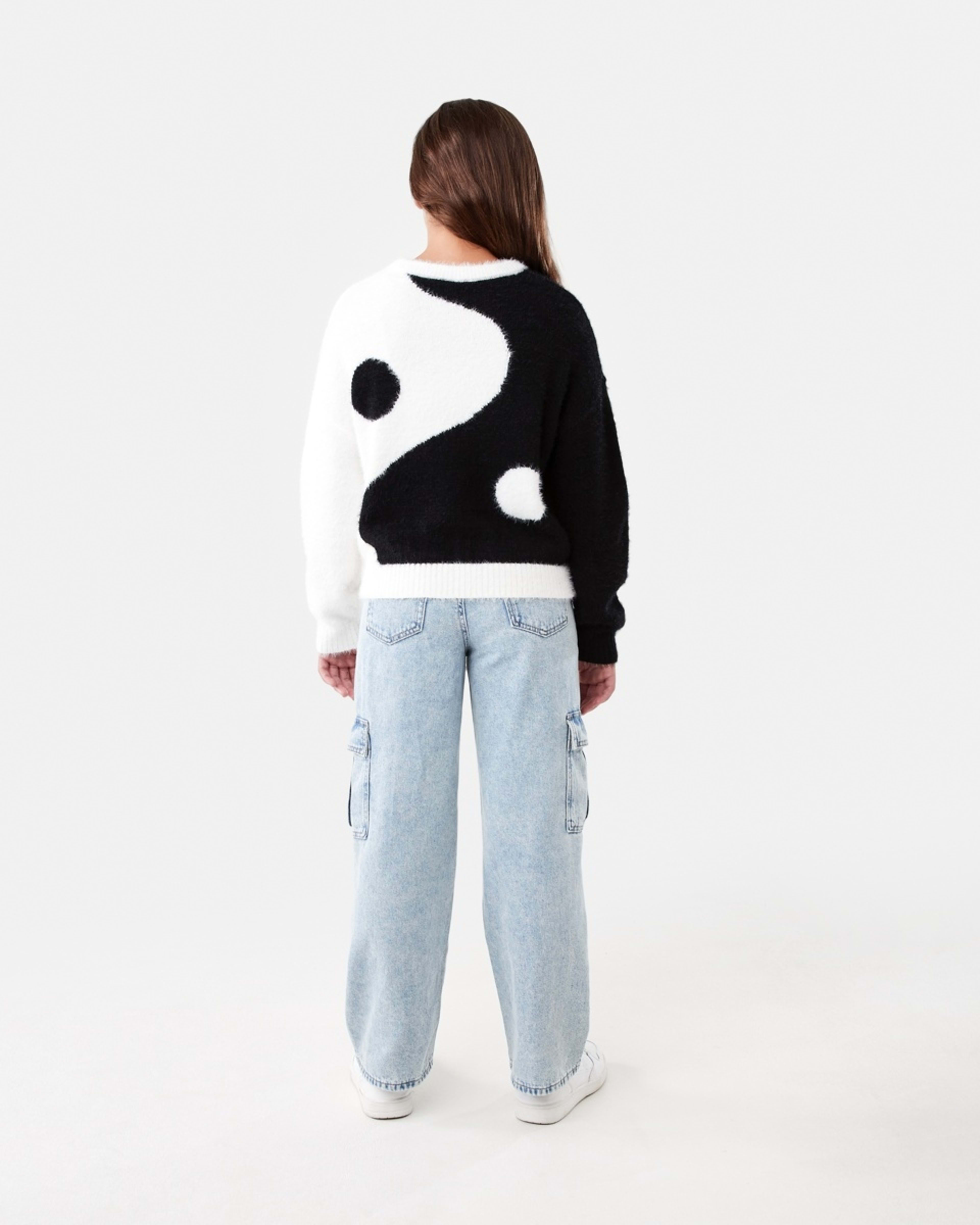 6 Jacquard Knit Top Yin Yan, 6 of 8
