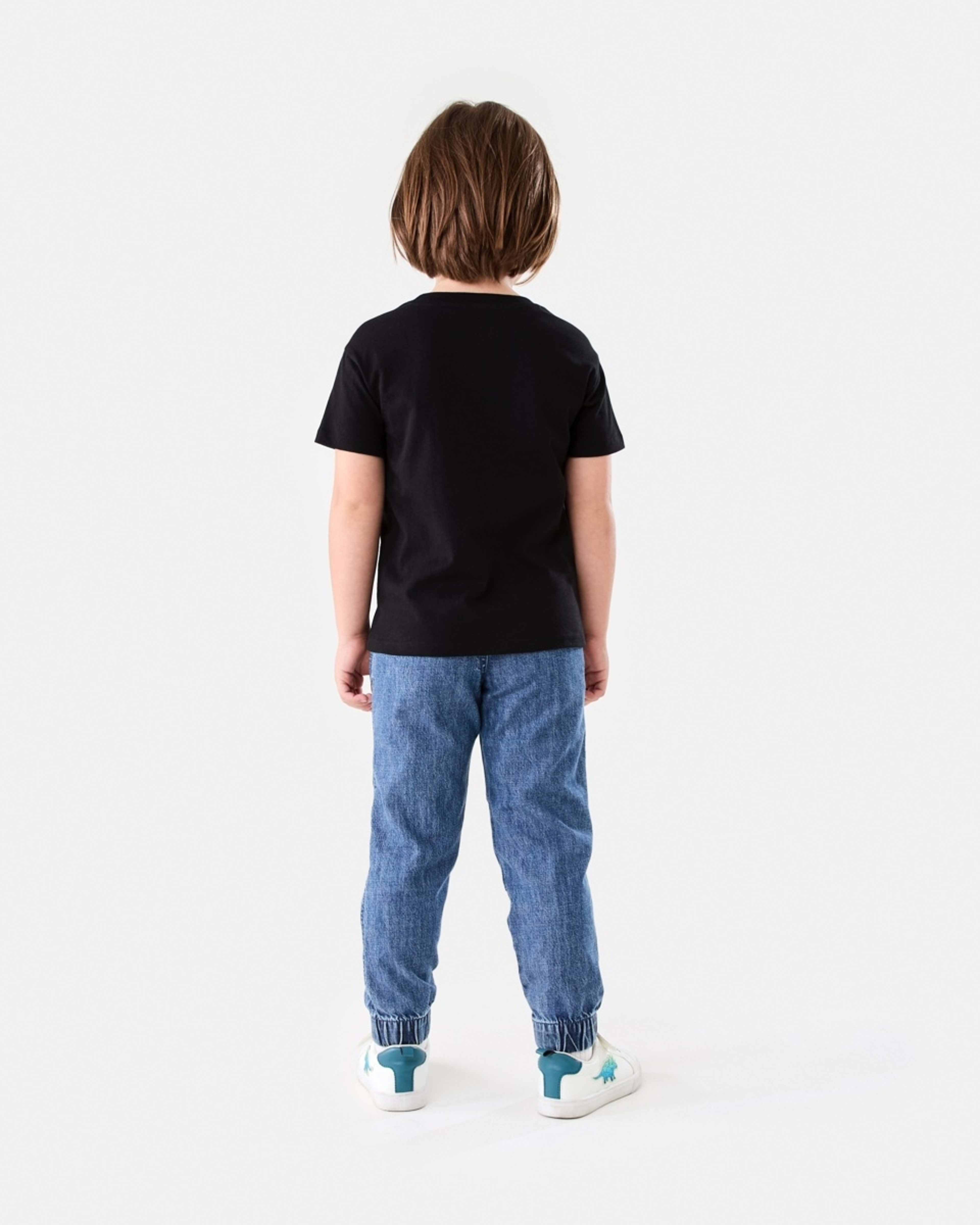 6 Plain T-shirt BLACK, 6 of 6