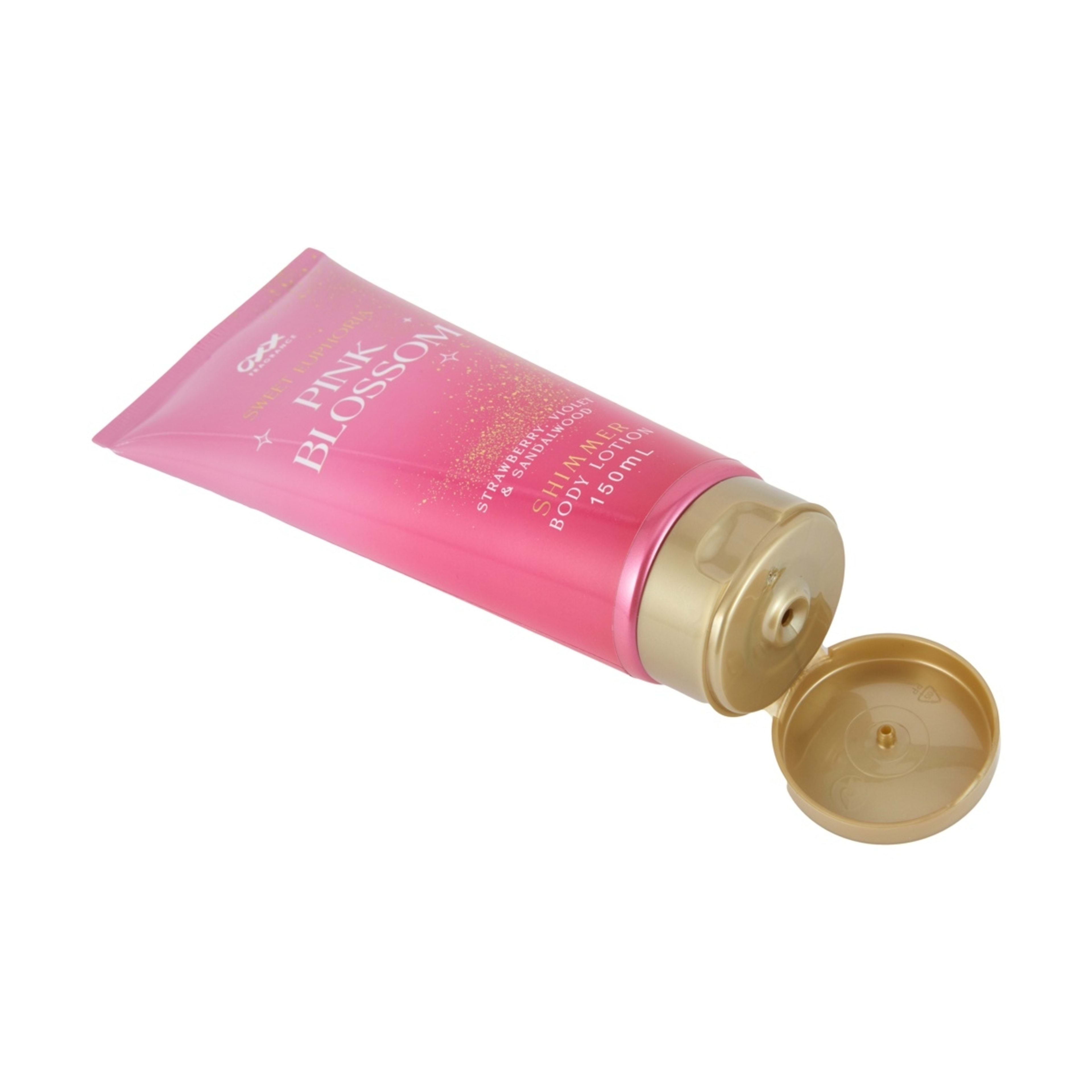 2 OXX Fragrance Sweet Euphoria Pink Blossom Shimmer Body Lotion 150ml - Strawberry, Violet and Sandalwood, 2 of 3