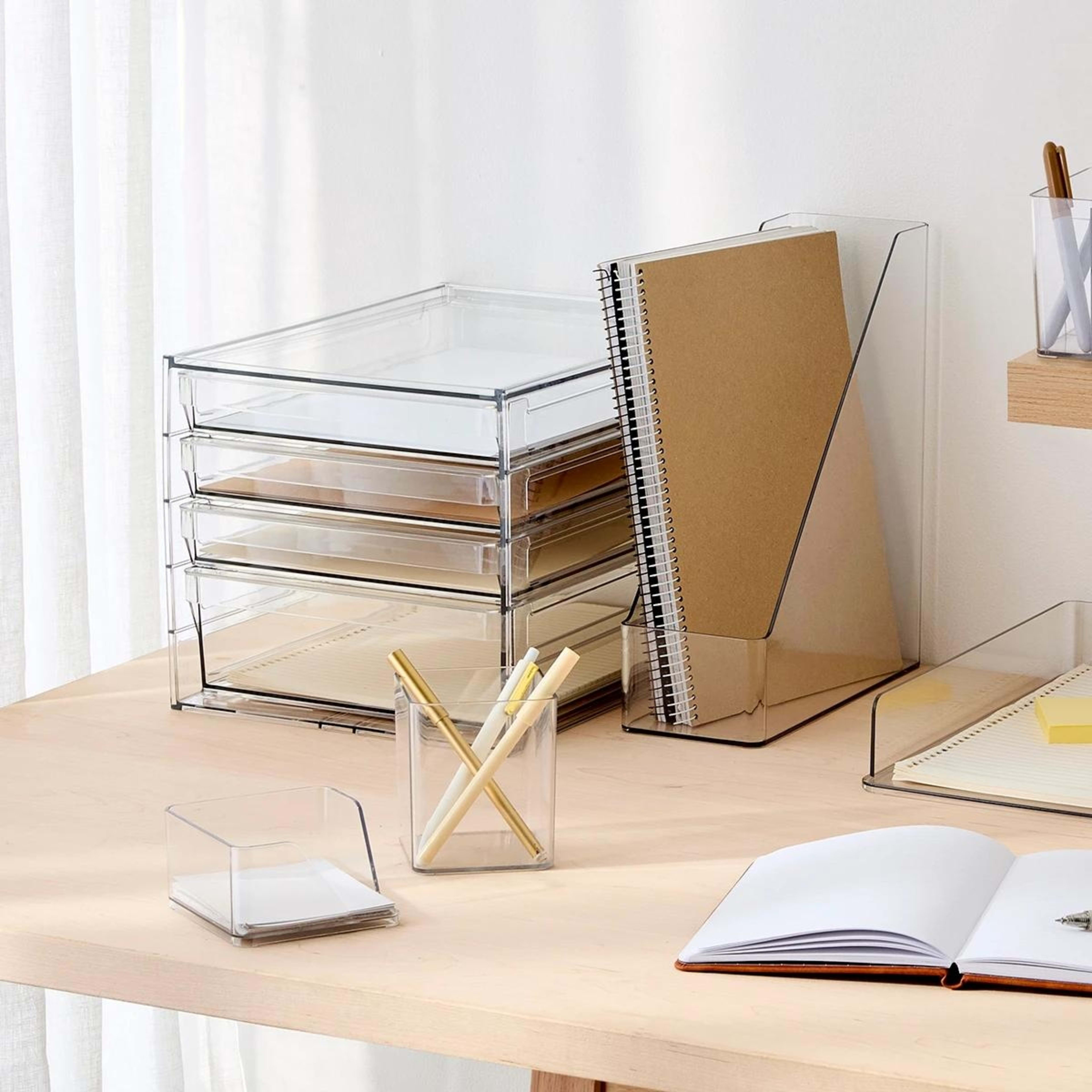 8 4 Drawer Set - Clear, 8 of 9