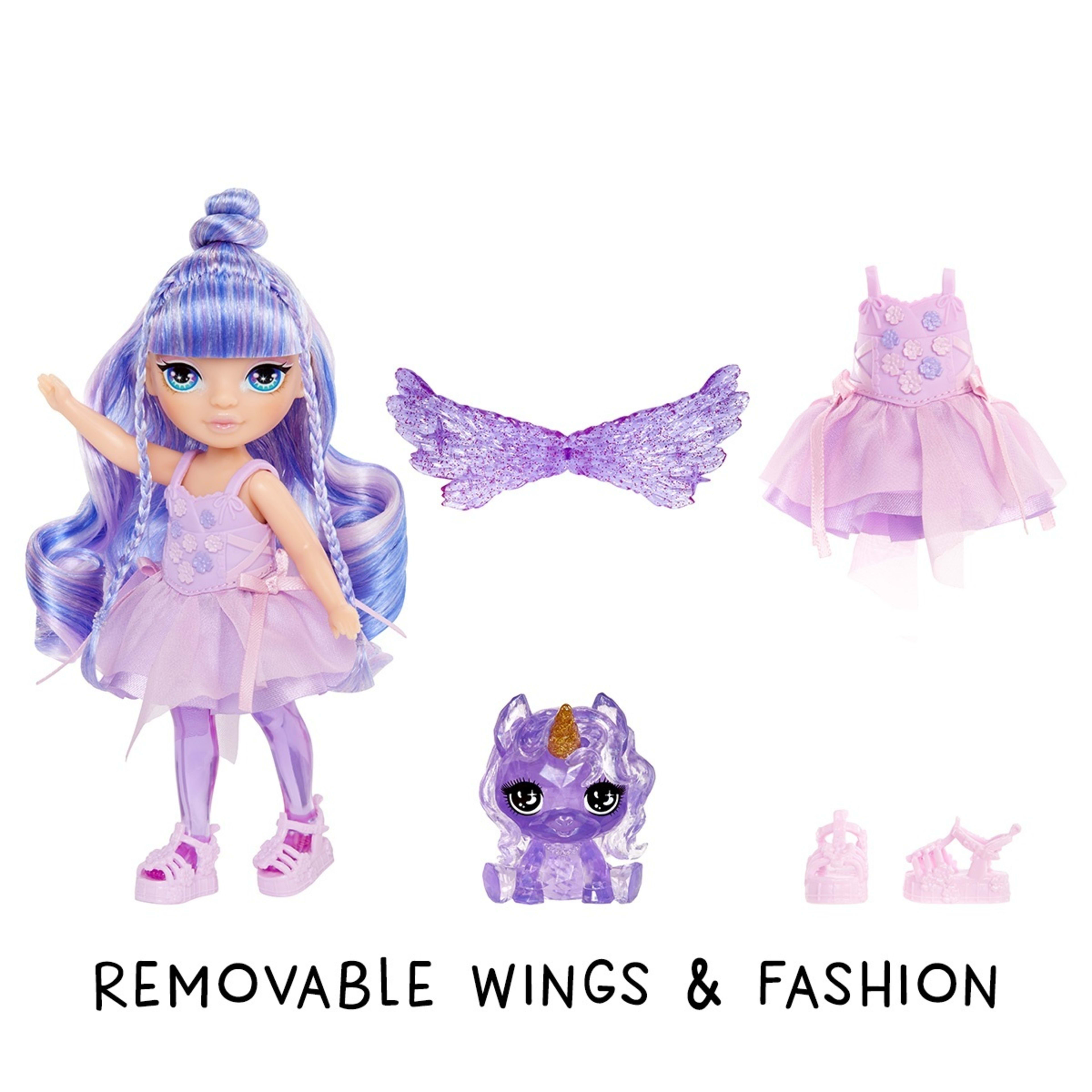 4 Rainbow High Littles: Rainbow Fantasy Fairies Doll Playset - Assorted, 4 of 6