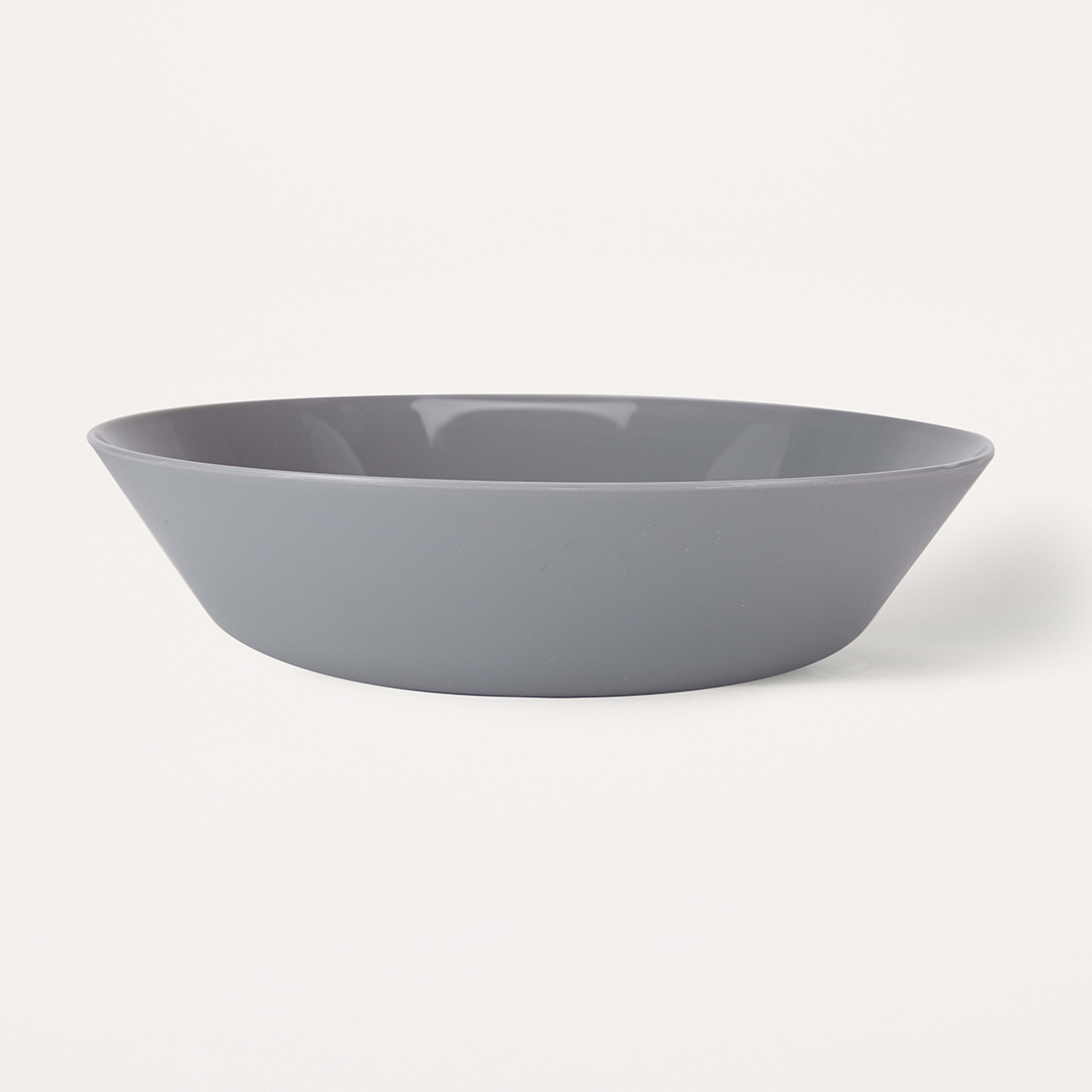 Plastic Bowl Grey Kmart