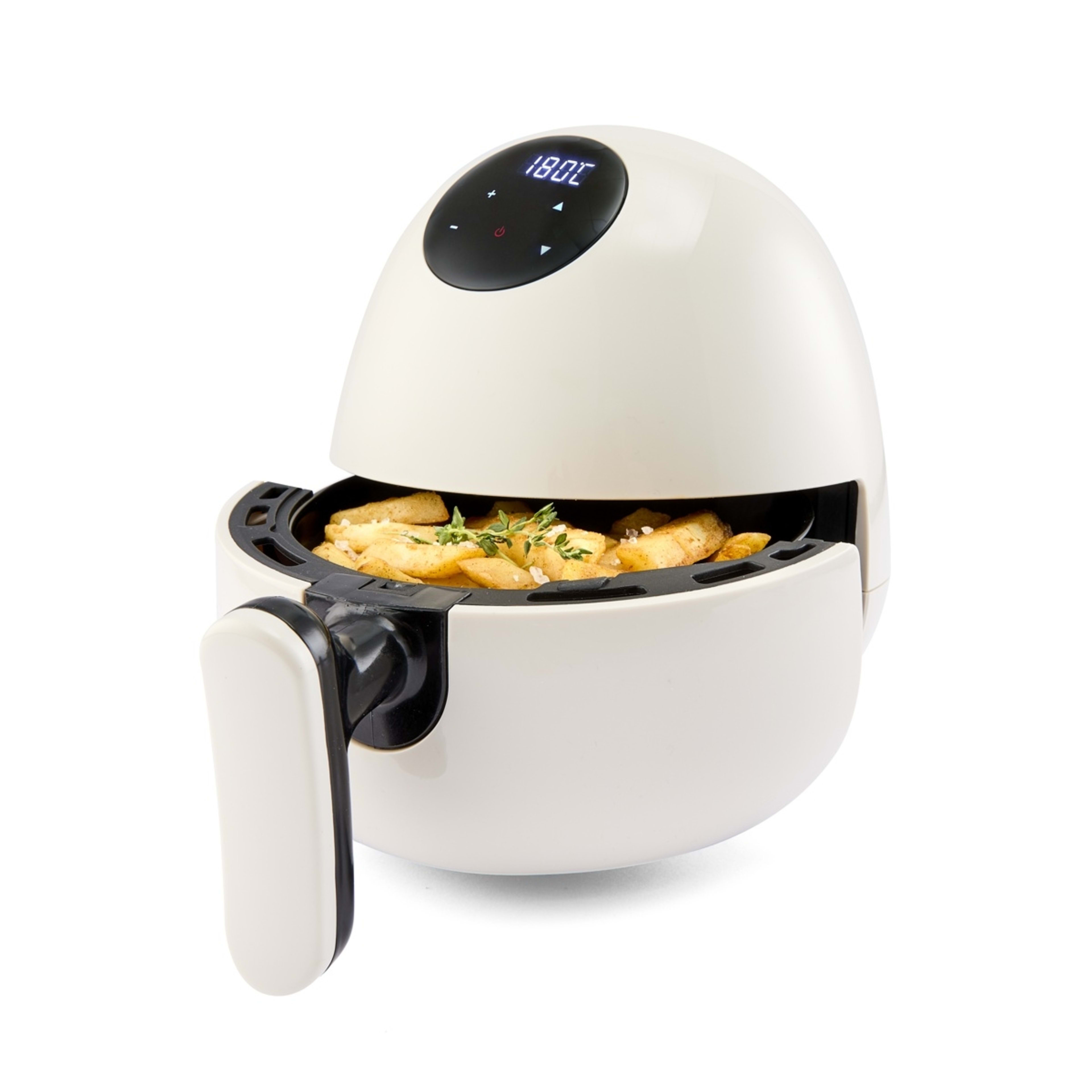 1 Mini Air Fryer - Off White, 1 of 8