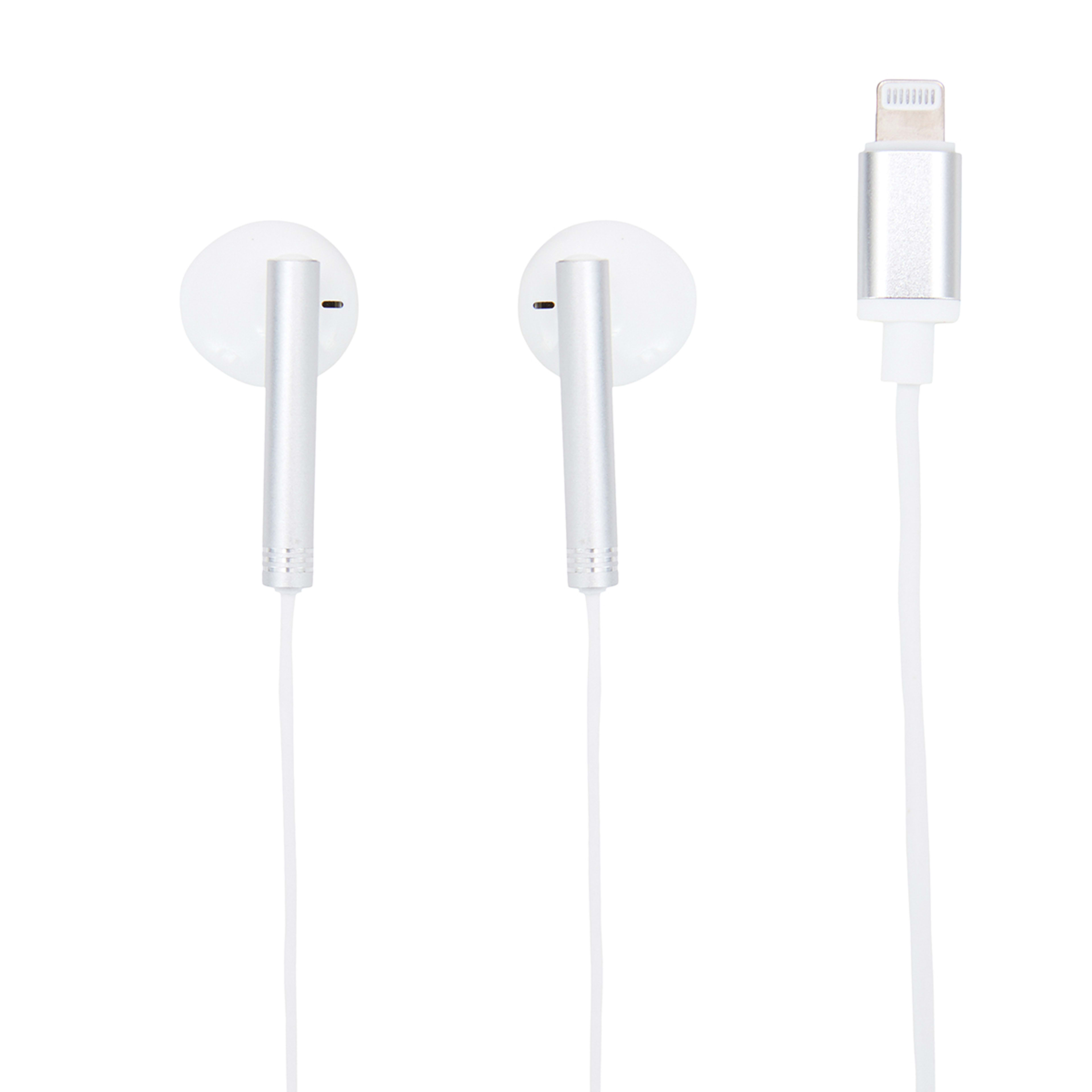 Classic Style Lightning Earphones White Kmart