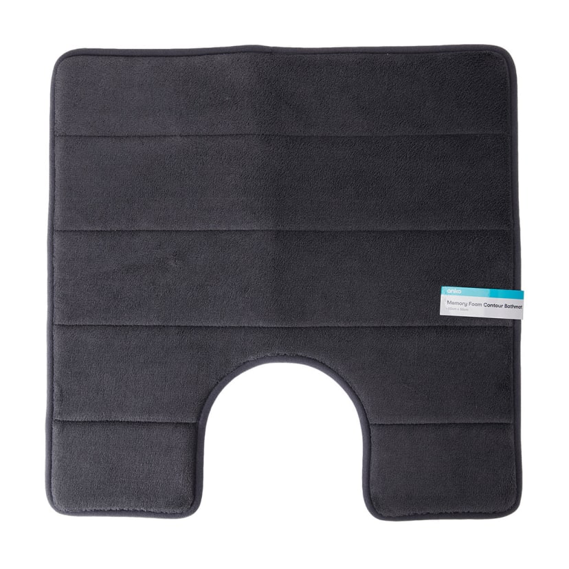 Memory Foam Contour Bathmat Kmart