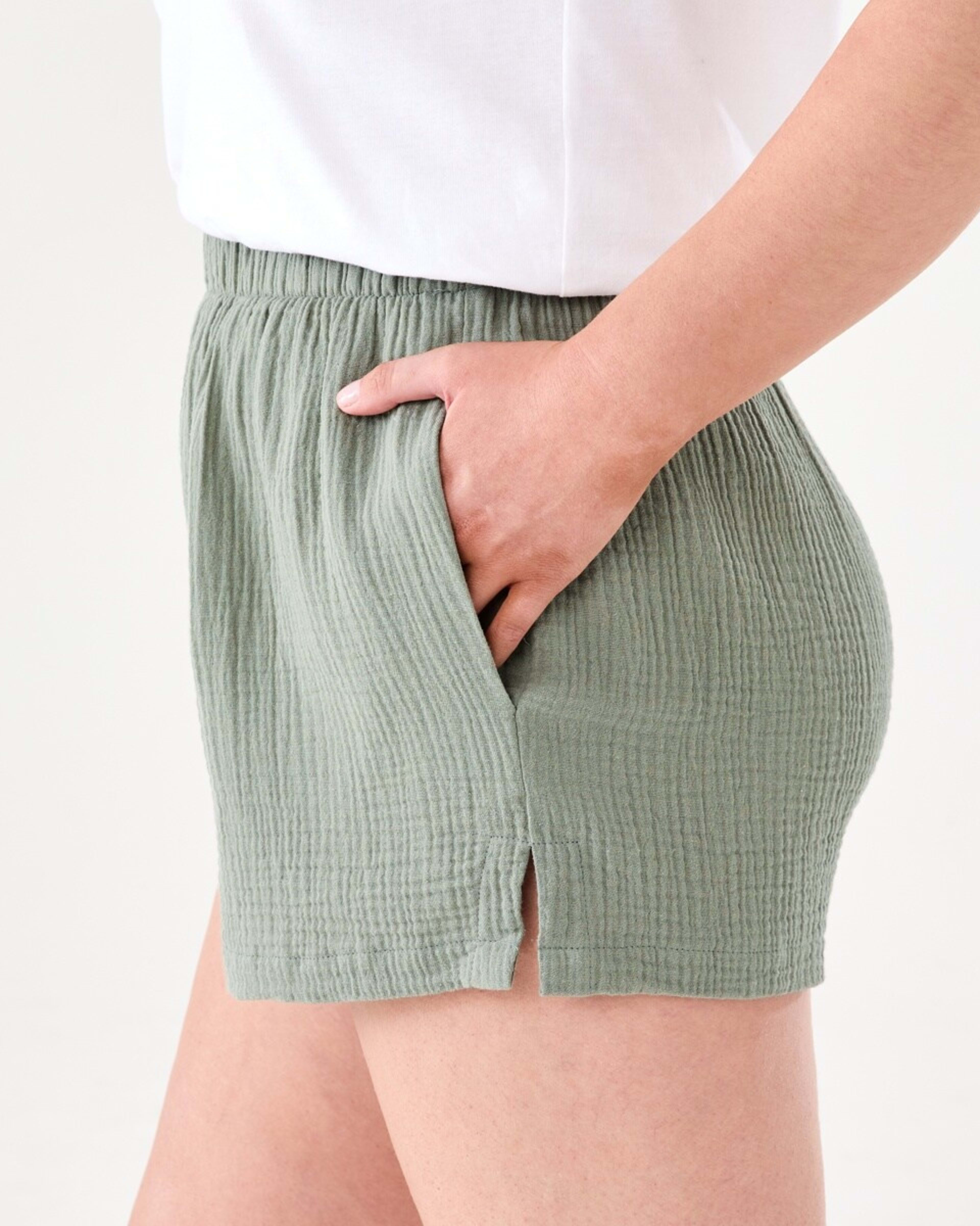 2 Double Cloth Shorts LIGHT KHAKI, 2 of 6