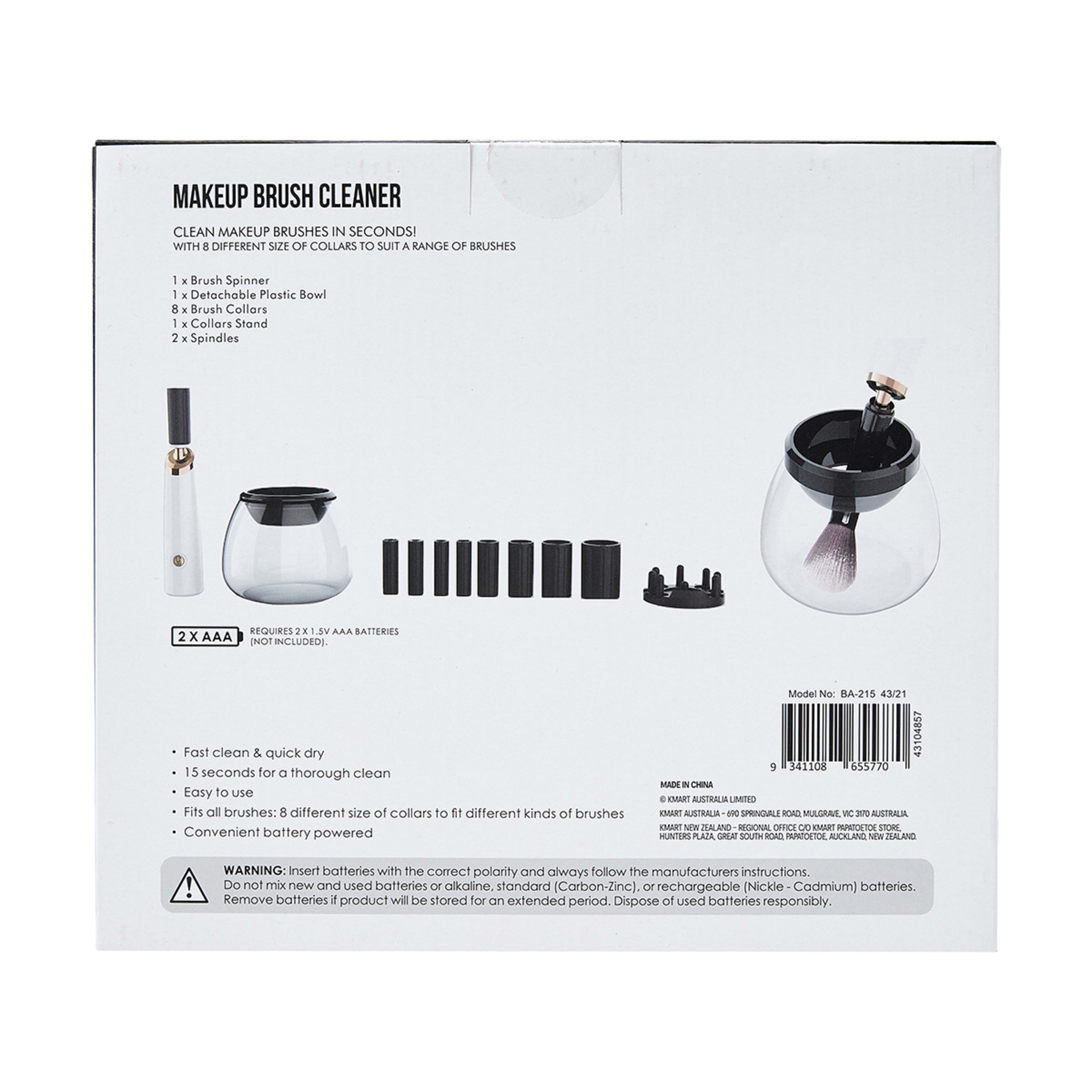 10 OXX Cosmetics Makeup Brush Cleaner, 10 of 10