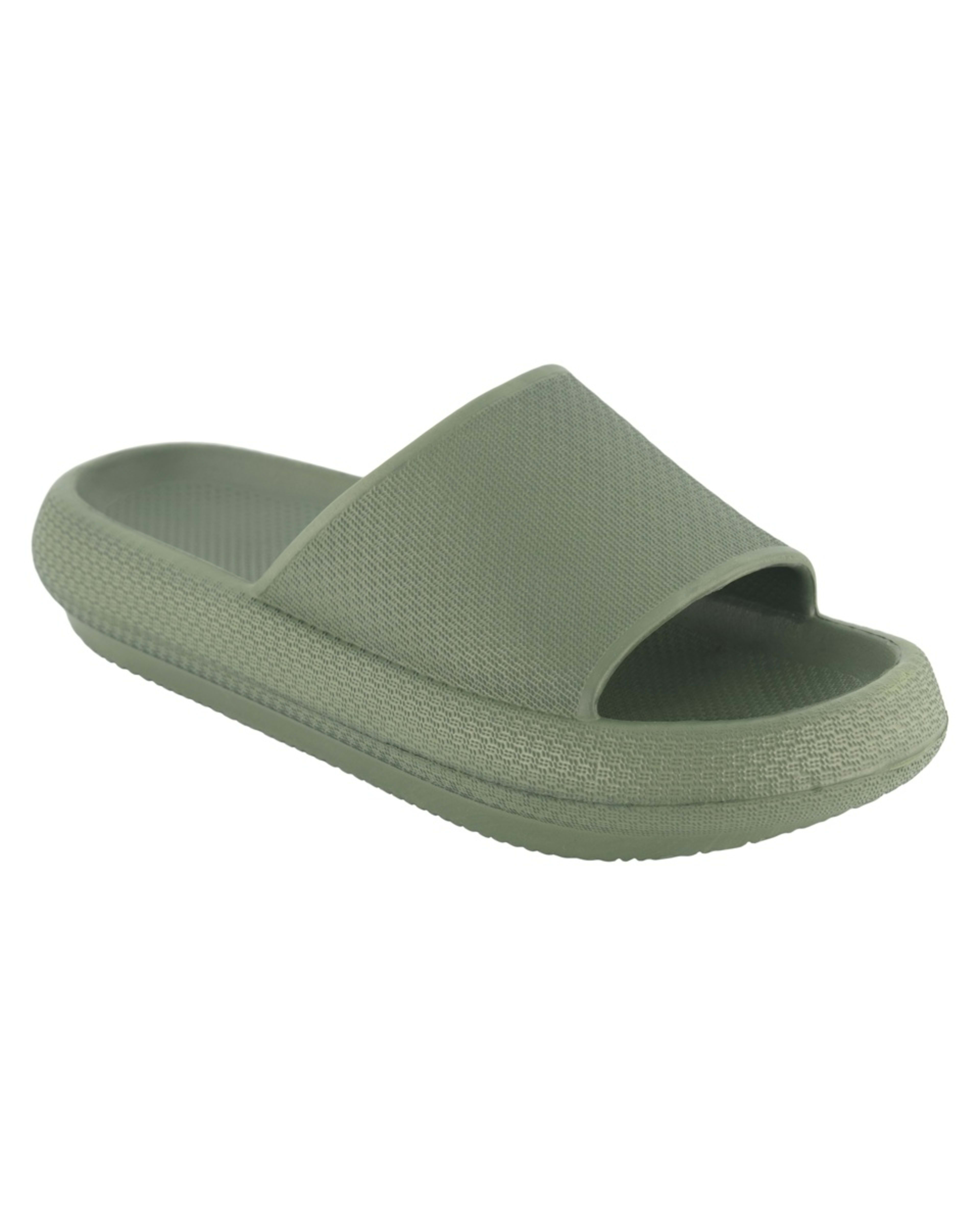 1 Flatform Pool Slides Grn Beetle