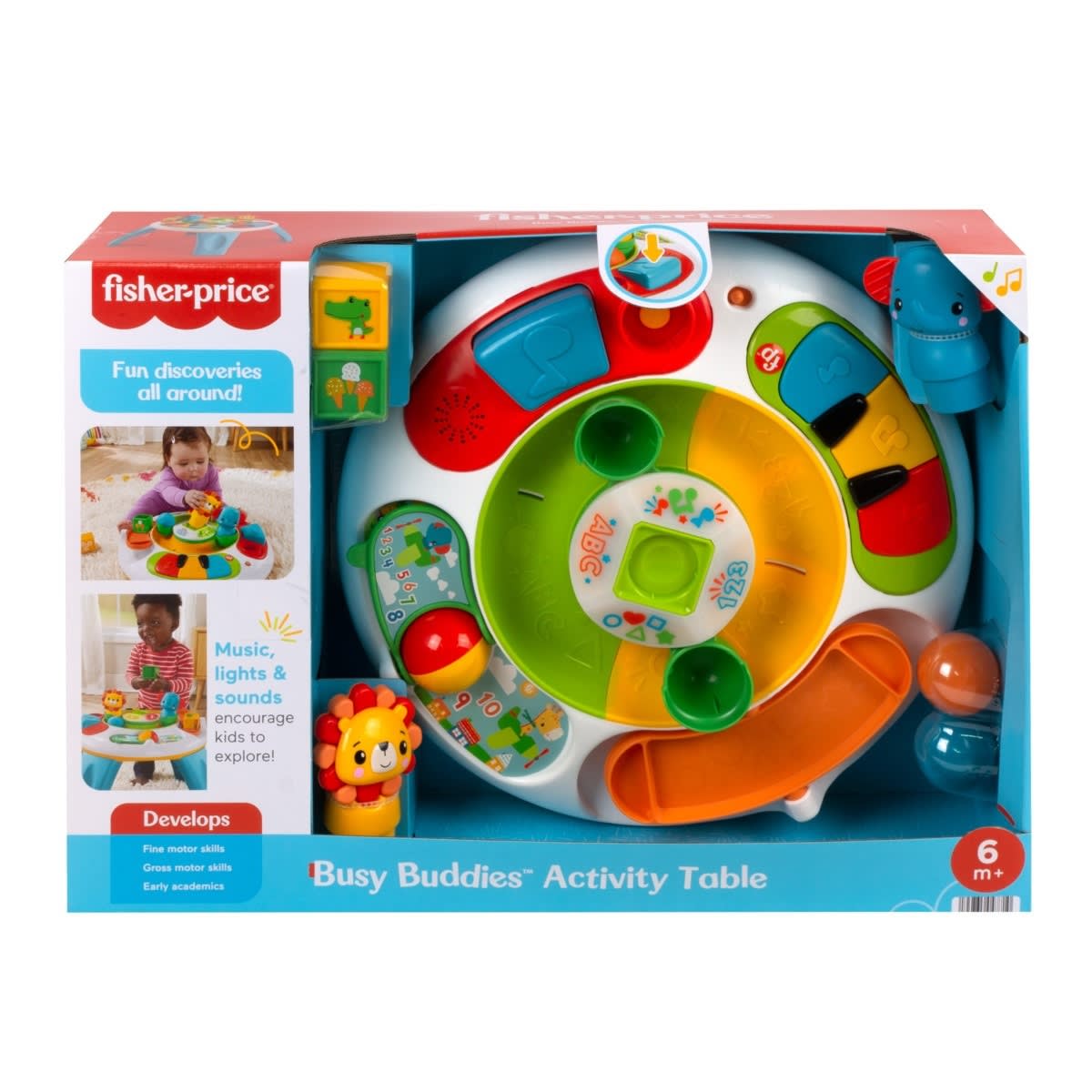 wooden activity table kmart