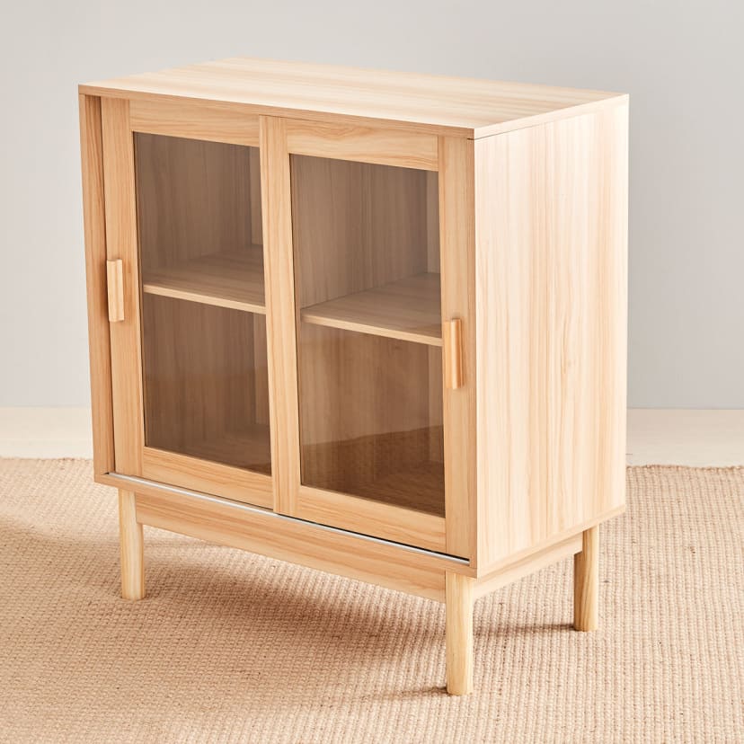 2 Tier Display Oak Look Kmart