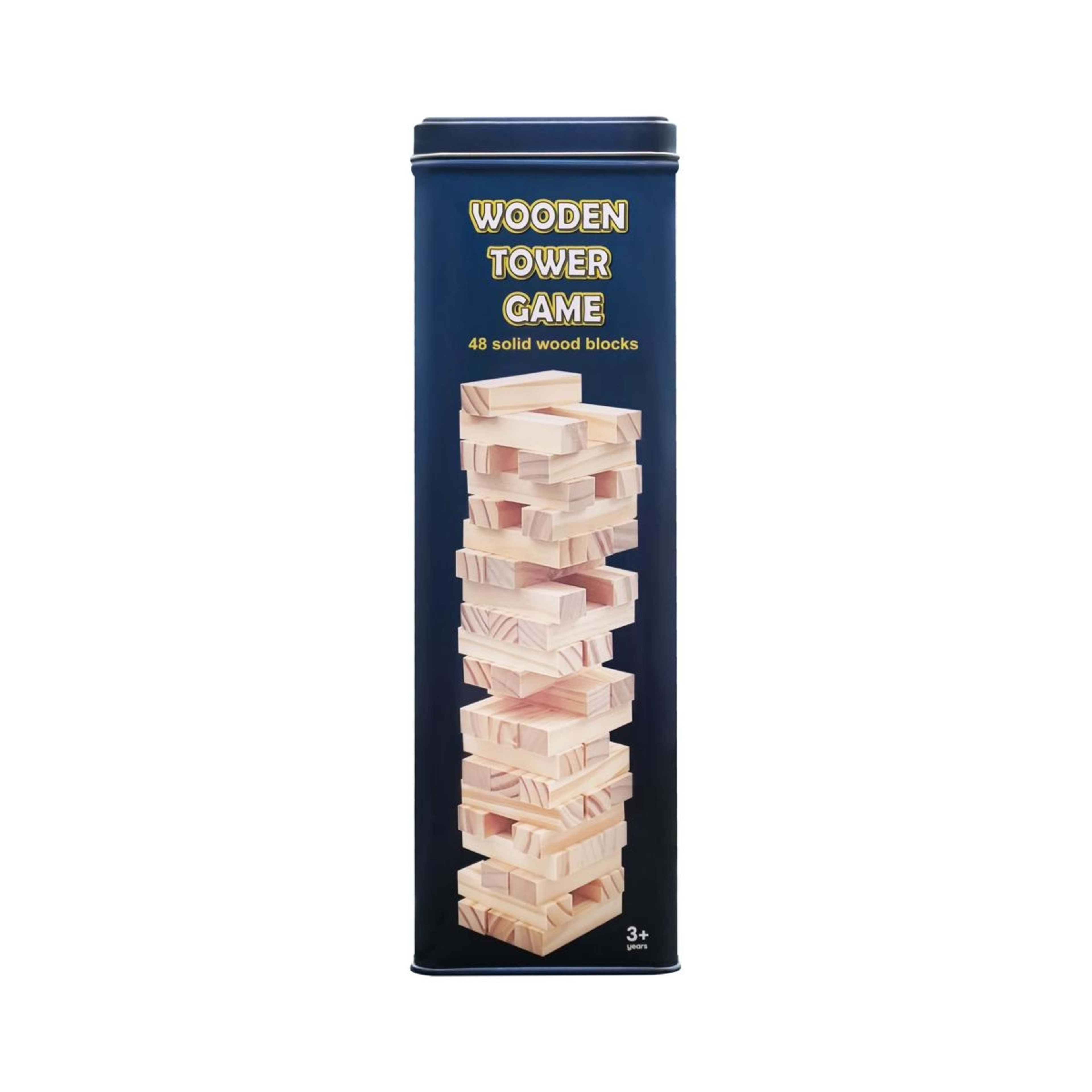 1 48 Piece Wooden Tower Game